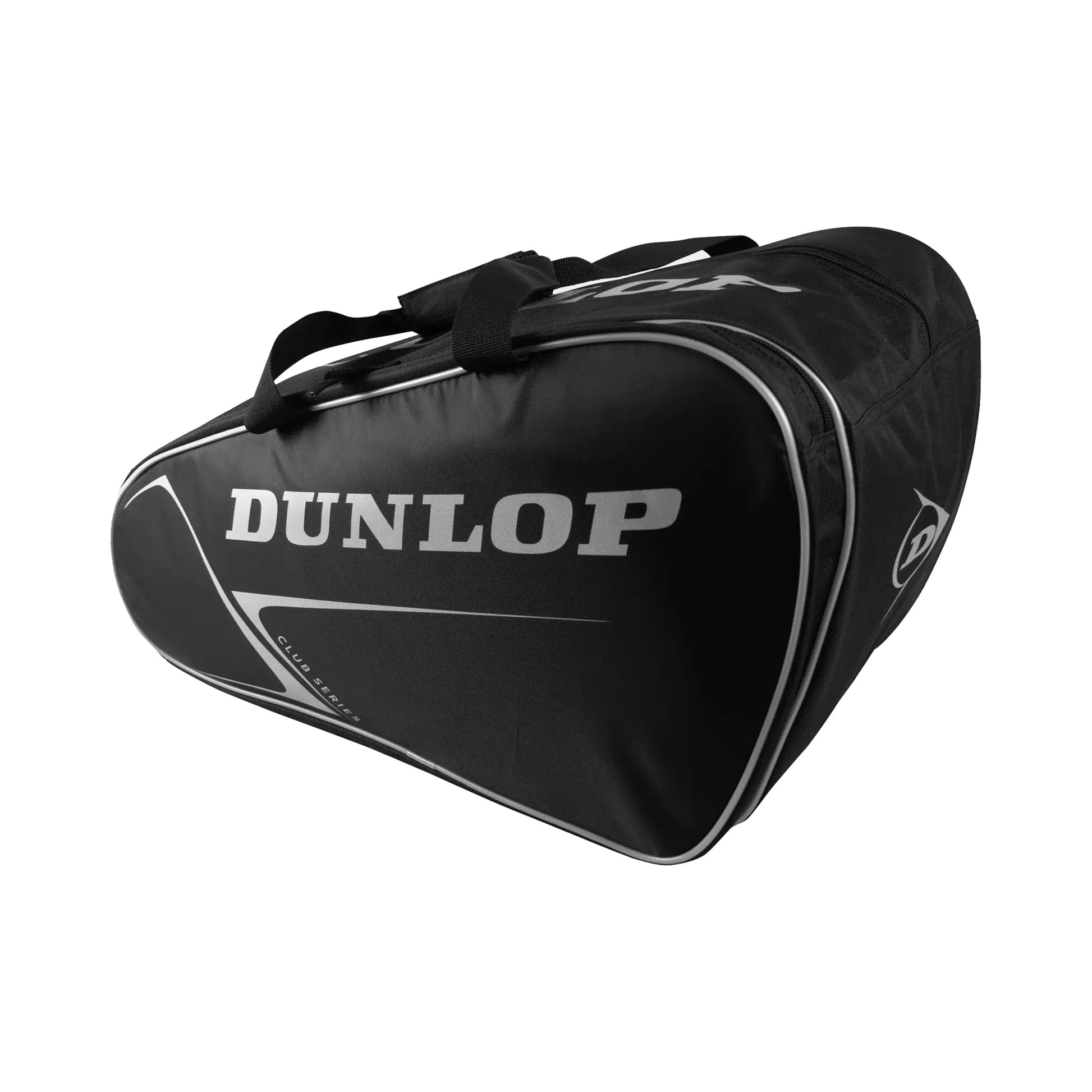 Dunlop Club Padelschlägertasche-Schwarz,Silber