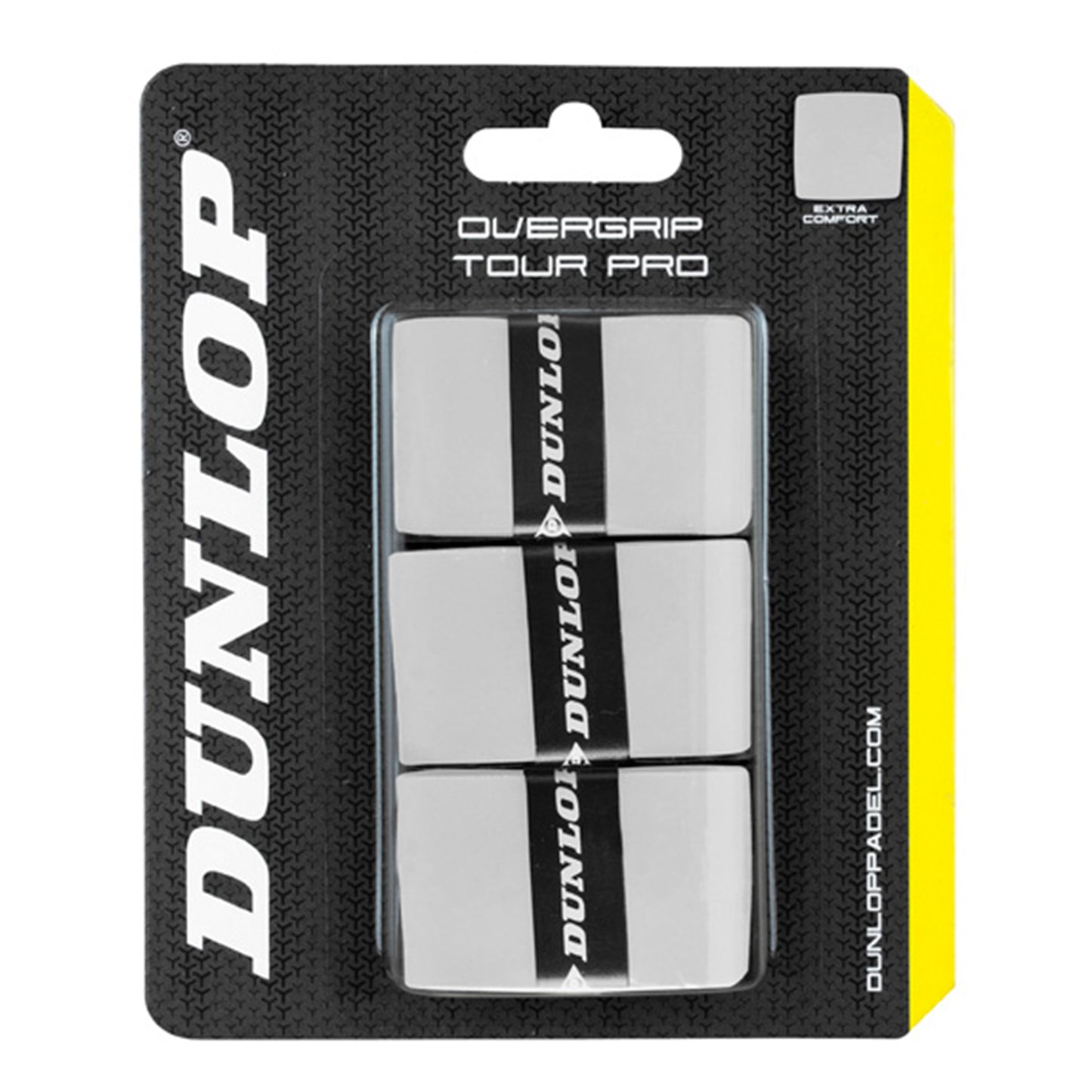 Dunlop Tour Pro 3er Pack-weiß
