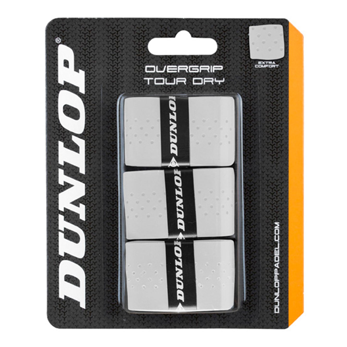 Dunlop Tour Dry 3er Pack-weiß