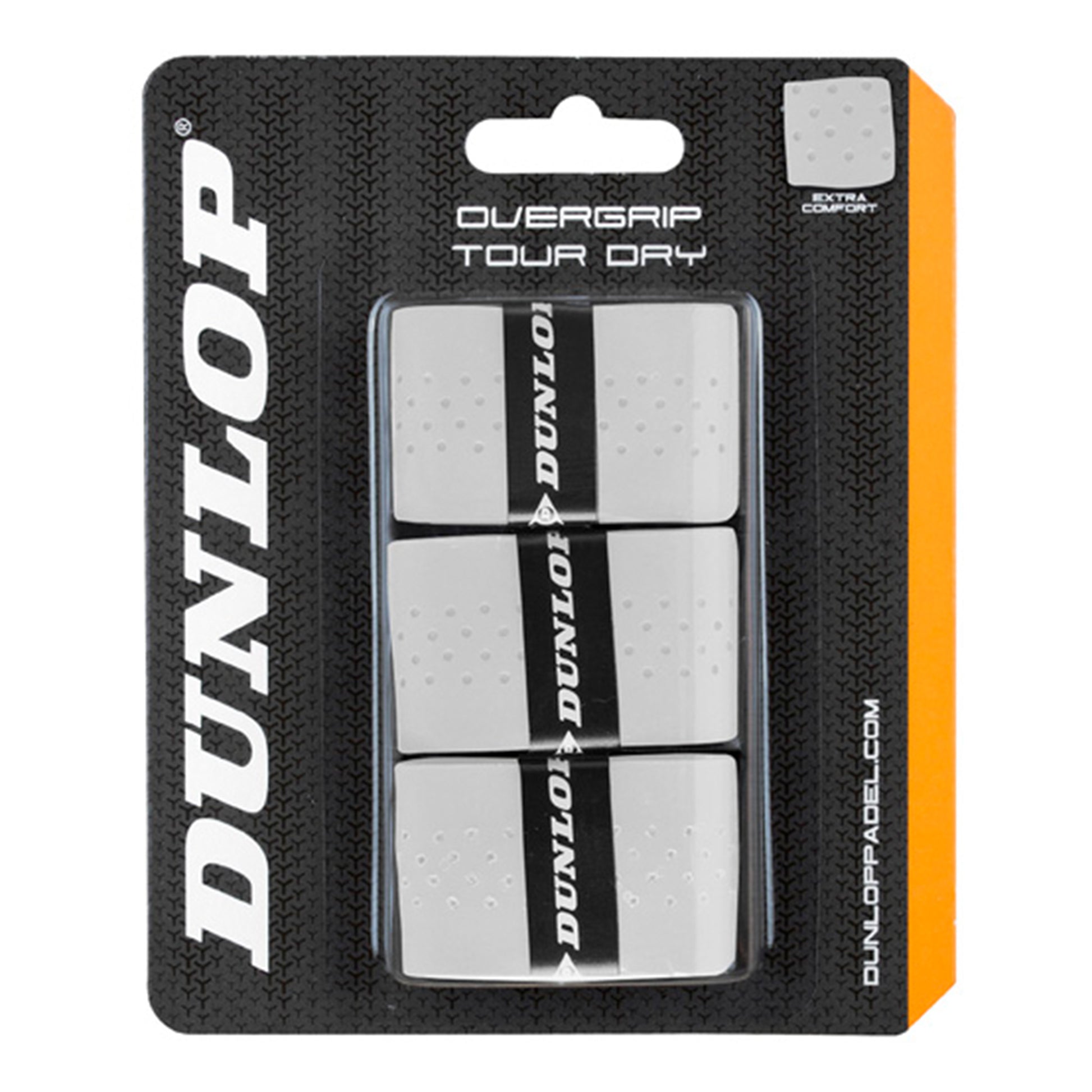 Dunlop Tour Dry 3er Pack-weiß