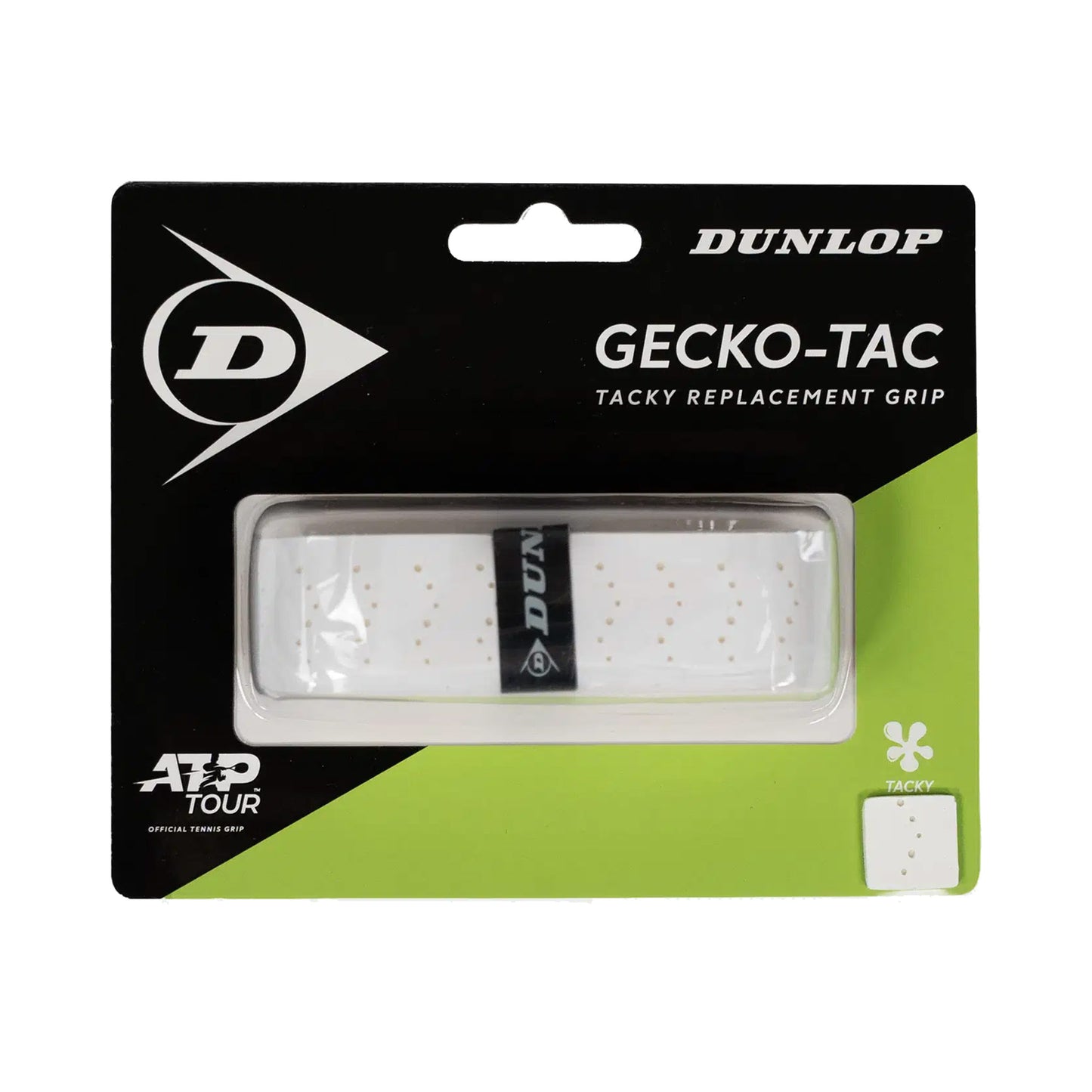 Dunlop Gecko-Tac Replacement Grip 1er Pack - weiß