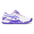 Gel-Resolution 9 Sandplatzschuh Damen - weiß, flieder