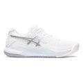 Gel-Resolution 9 Sandplatzschuh Damen - weiß, silber