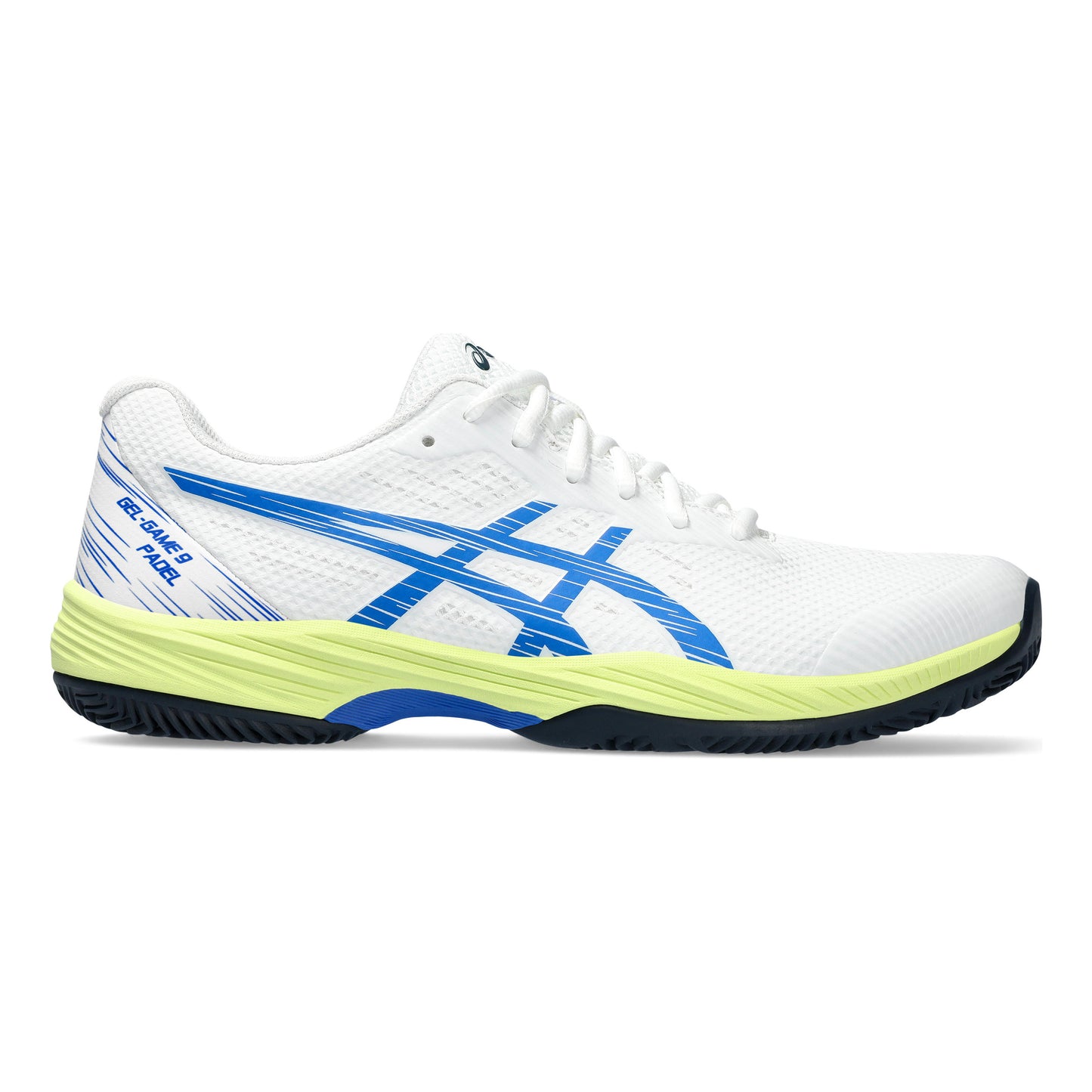 ASICS Gel-Game 9 Padelschuh Herren - weiß, blau