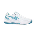 Gel-Dedicate 8 GS Allcourtschuh Kinder - weiß, türkis