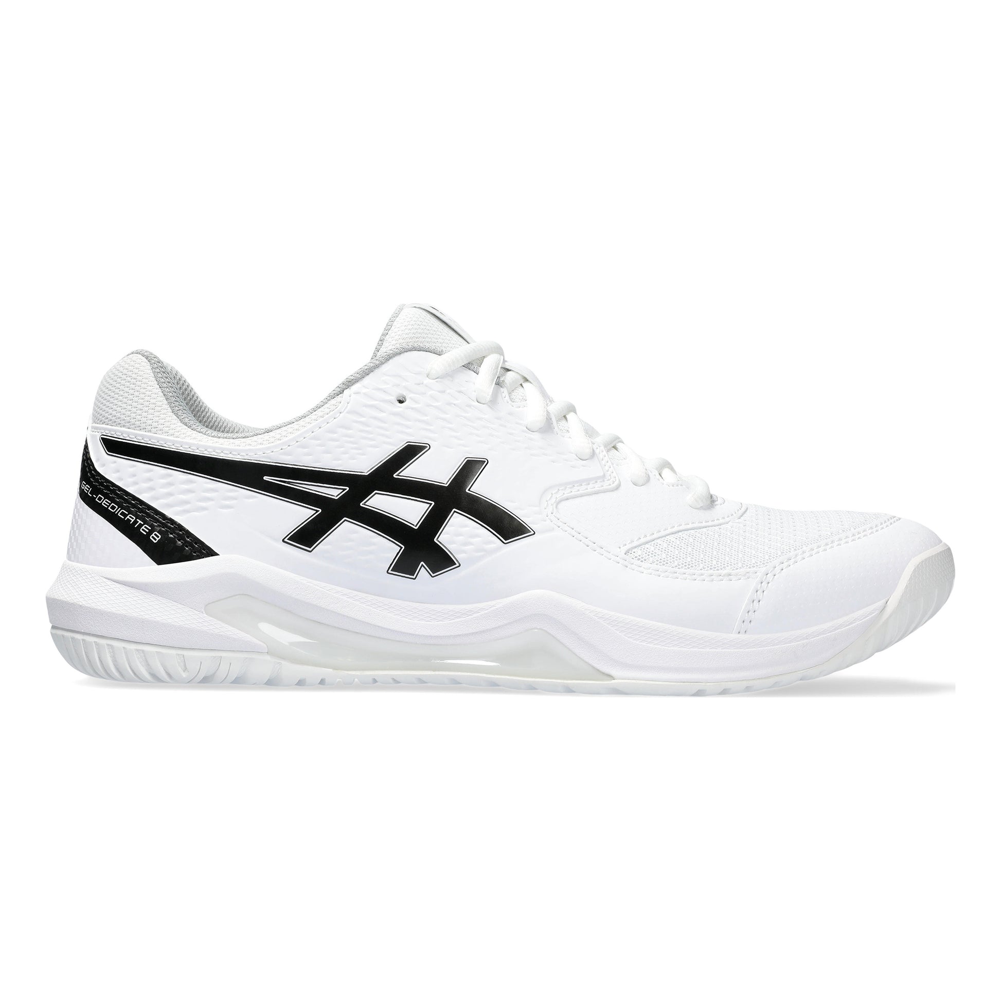 ASICS Gel-Dedicate 8 Allcourtschuh Herren - weiß, schwarz