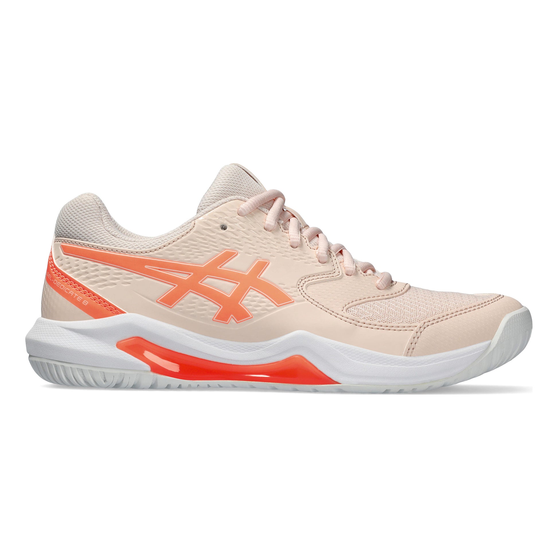 ASICS Gel-Dedicate 8 Allcourtschuh Damen - apricot, koralle