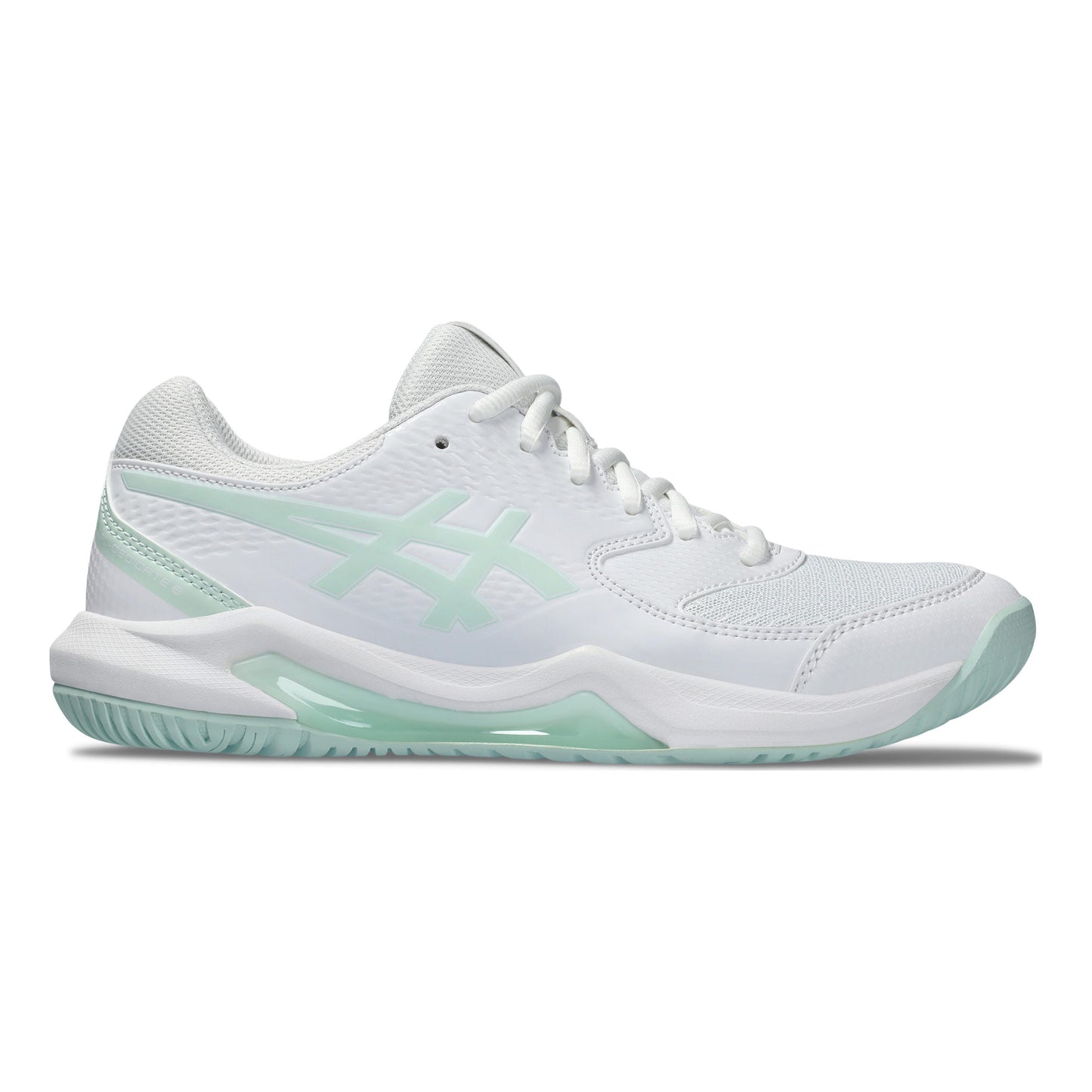 ASICS Gel-Dedicate 8 Allcourtschuh Damen - weiß, mint