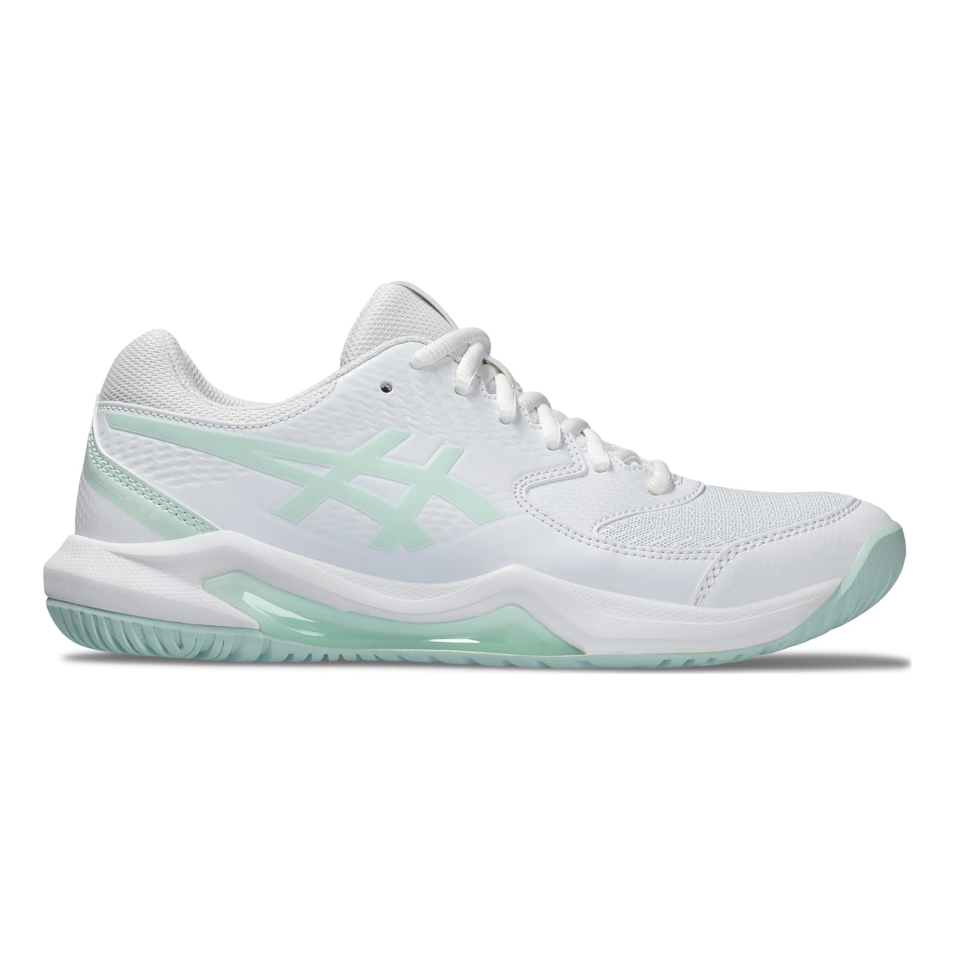 ASICS Gel-Dedicate 8 Allcourtschuh Damen - weiß, mint