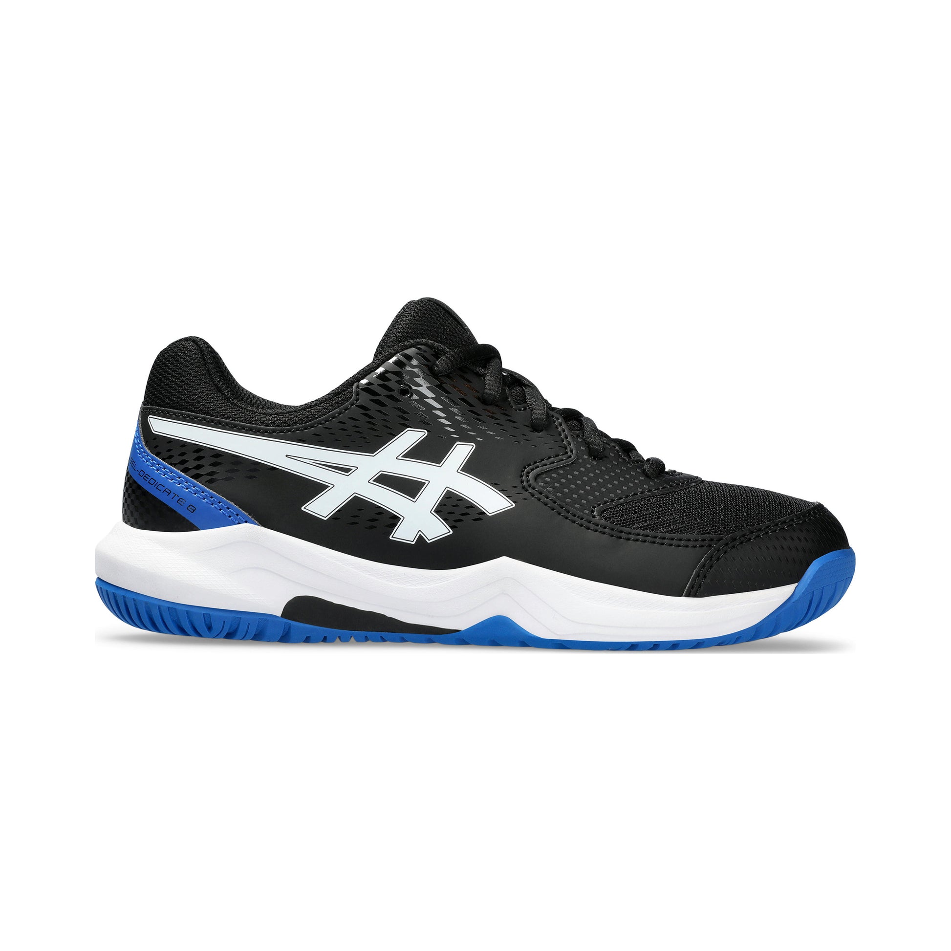ASICS Gel-Dedicate 8 GS Allcourtschuh Kinder - schwarz