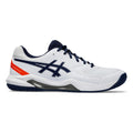 Gel-Dedicate 8 Allcourtschuh Herren - weiß, dunkelblau