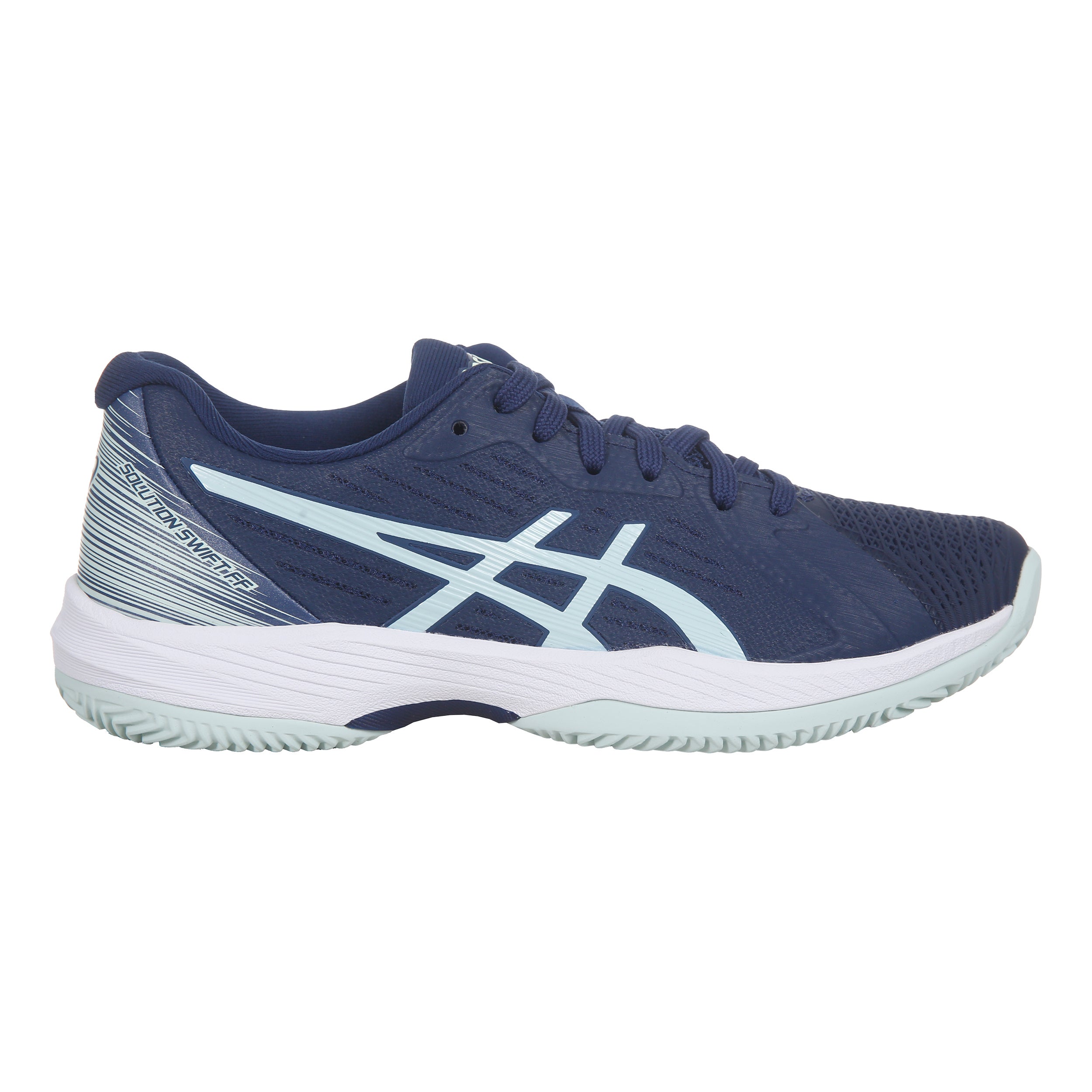 ASICS Solution Swift FF Sandplatzschuh Damen - blau, weiß