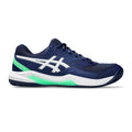Gel-Dedicate 8 Sandplatzschuh Herren - dunkelblau, grün