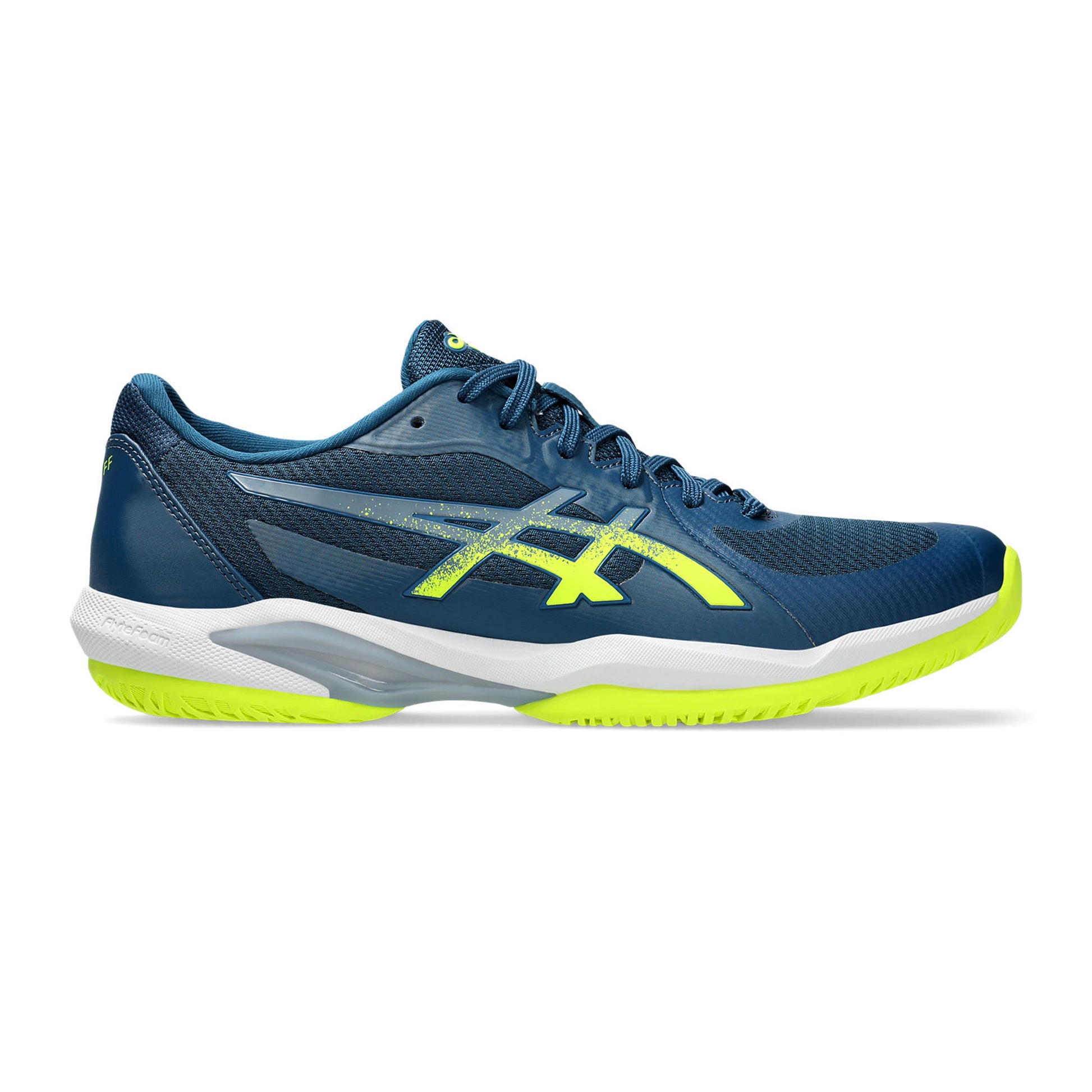 ASICS Solution Swift FF 2 Allcourtschuh Herren - blau, gelb