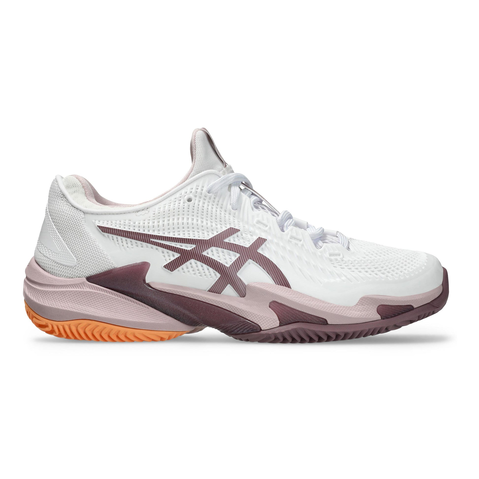 ASICS Court FF 3 Sandplatzschuh Damen - weiß, beige