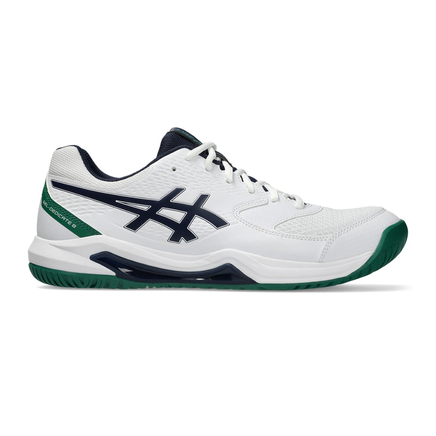 ASICS Gel-Dedicate 8 Allcourtschuh Herren - weiß, grün