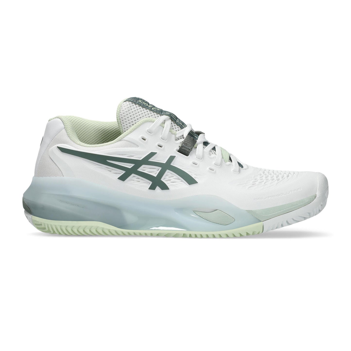 ASICS Gel-Resolution X Sandplatzschuh Damen - weiß, blaugrau