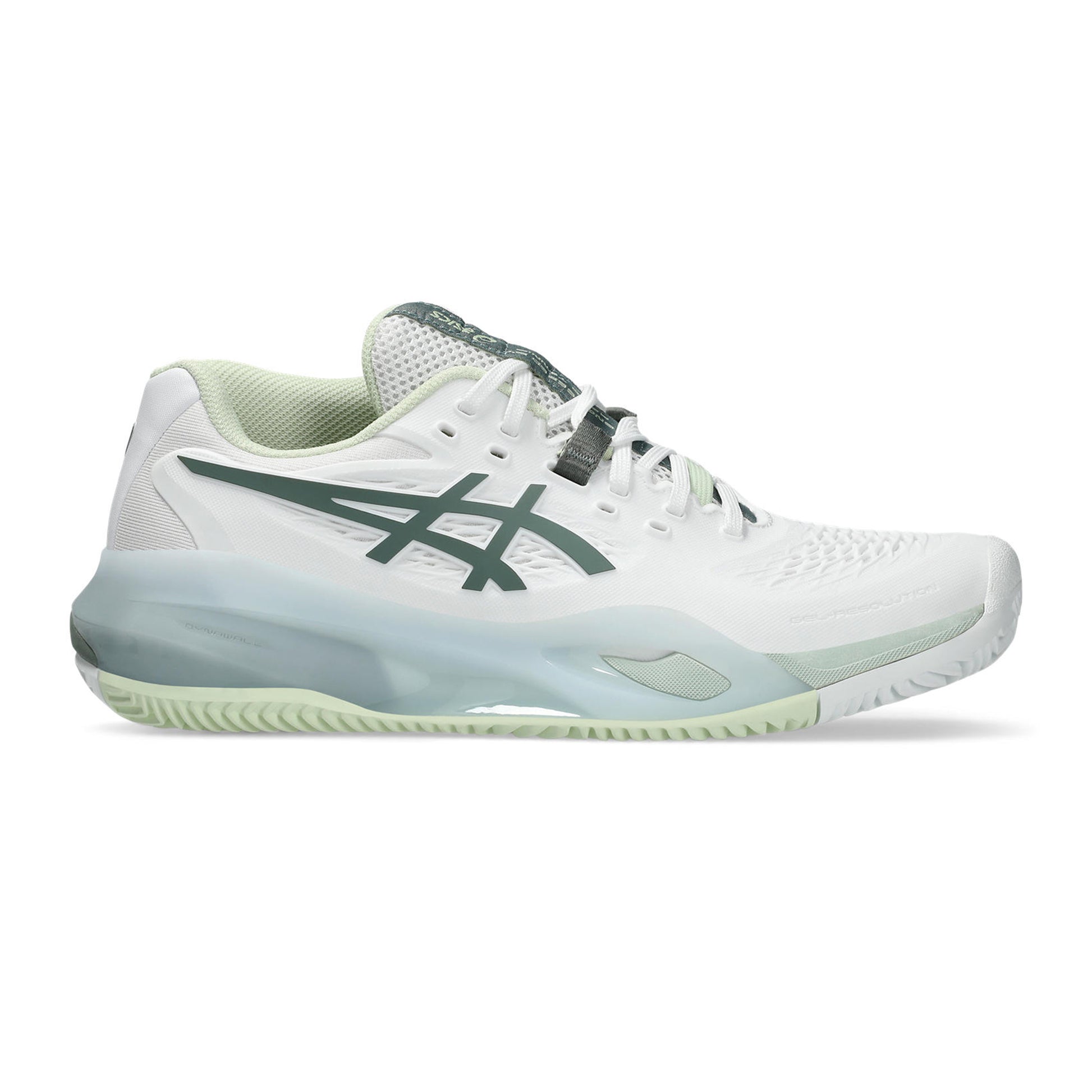 ASICS Gel-Resolution X Sandplatzschuh Damen - weiß, blaugrau