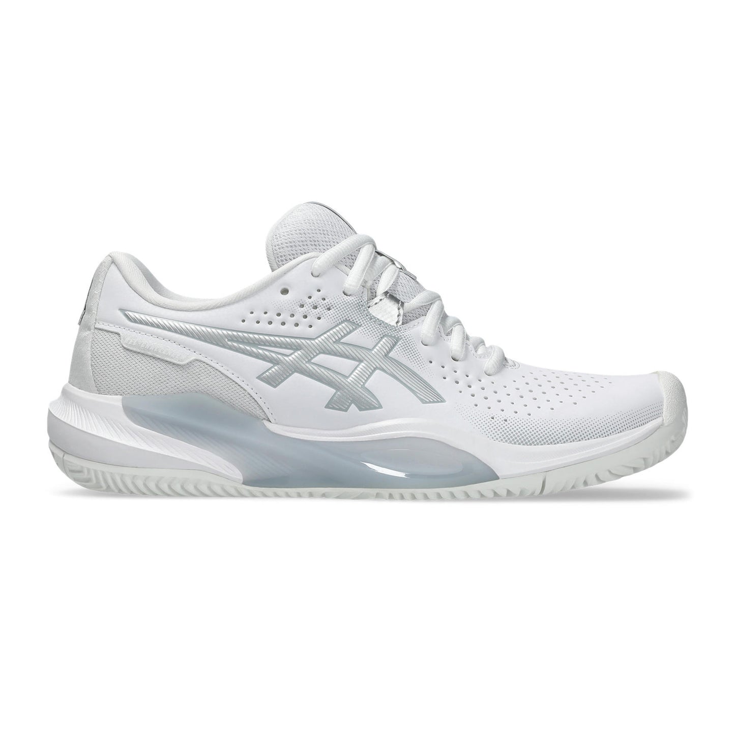 ASICS Gel-Challenger 15 Sandplatzschuh Damen - weiß, silber