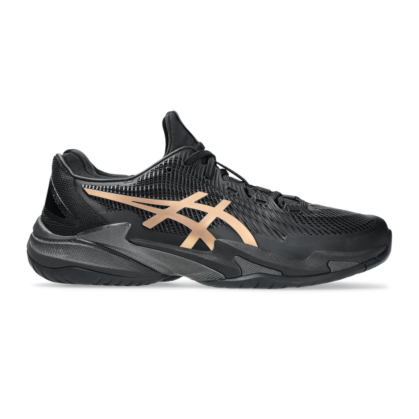 ASICS Court FF 3 Novak Night Energy Allcourtschuh Herren - schwarz, gold