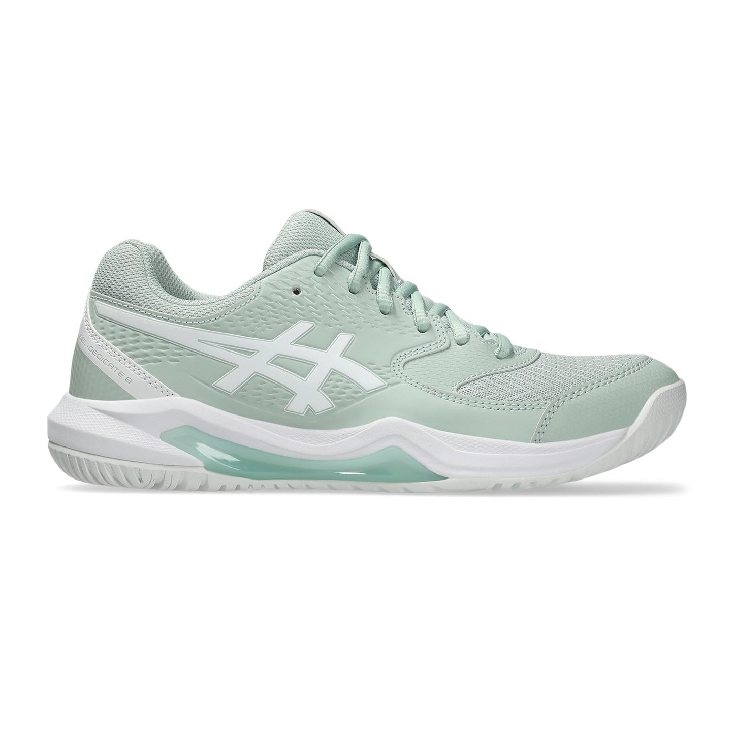 ASICS Gel-Dedicate 8 Allcourtschuh Damen - blaugrau, weiß