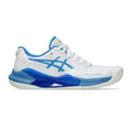 Gel-Challenger 14 Sandplatzschuh Damen - weiß, blau