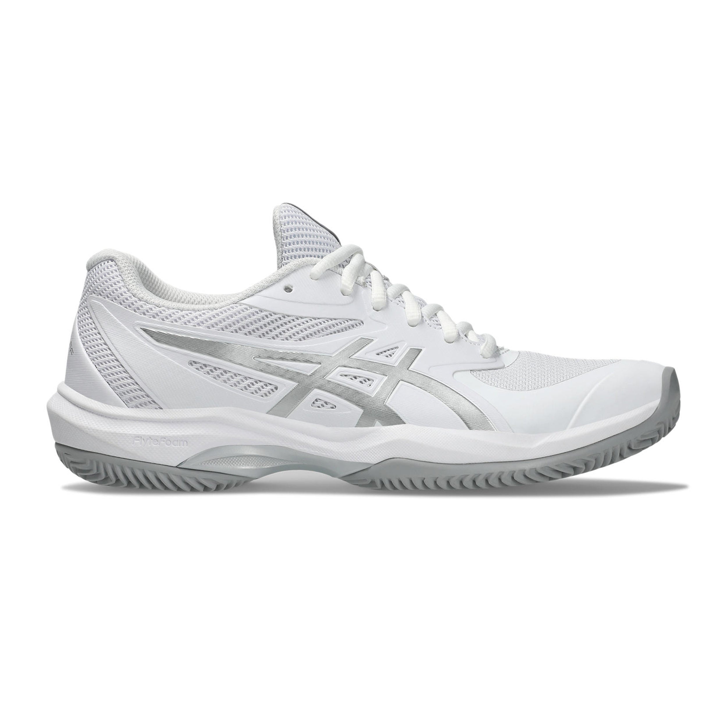 ASICS Game FF Sandplatzschuh Damen - weiß, silber