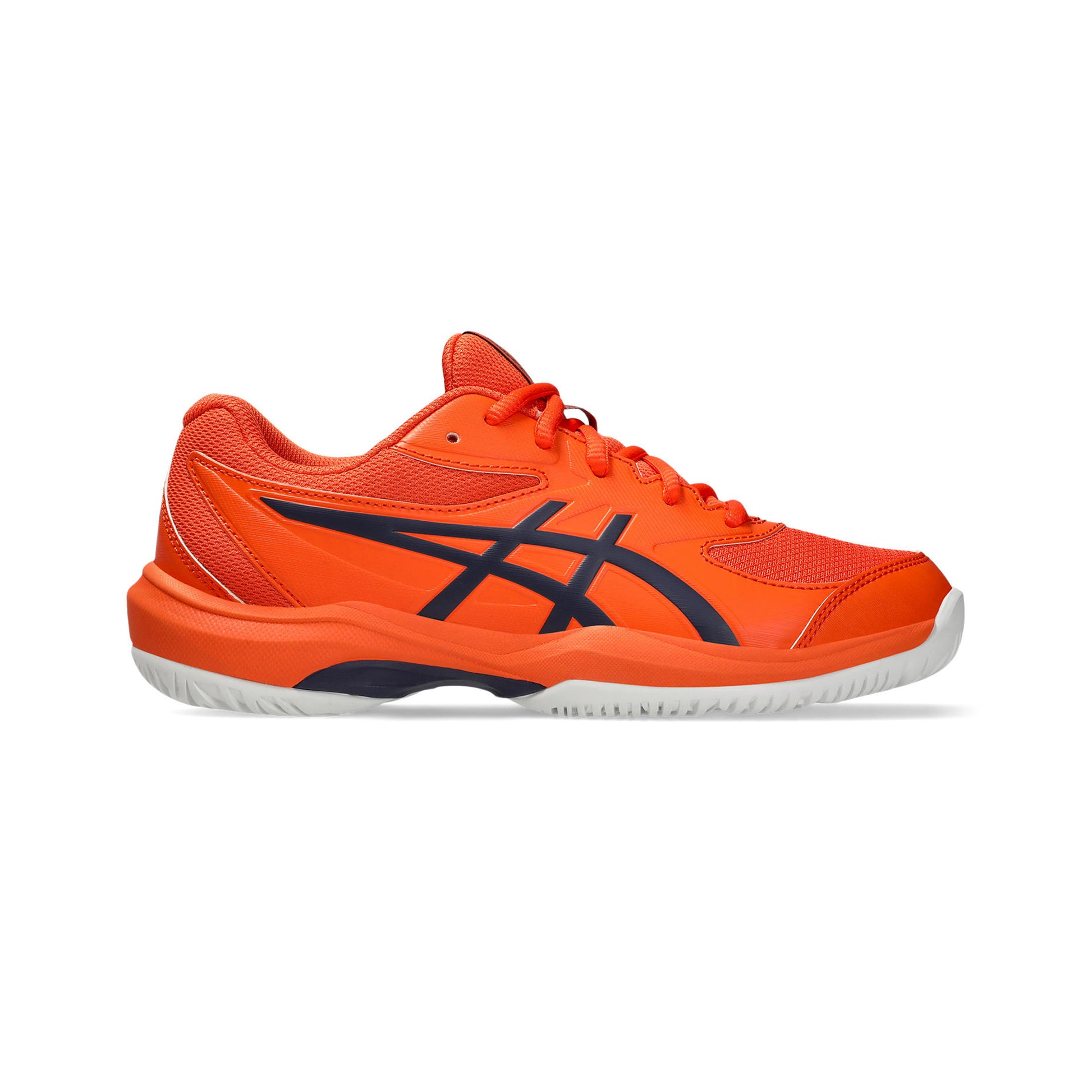 ASICS Gel-Game Allcourtschuh Kinder - orange, dunkelblau