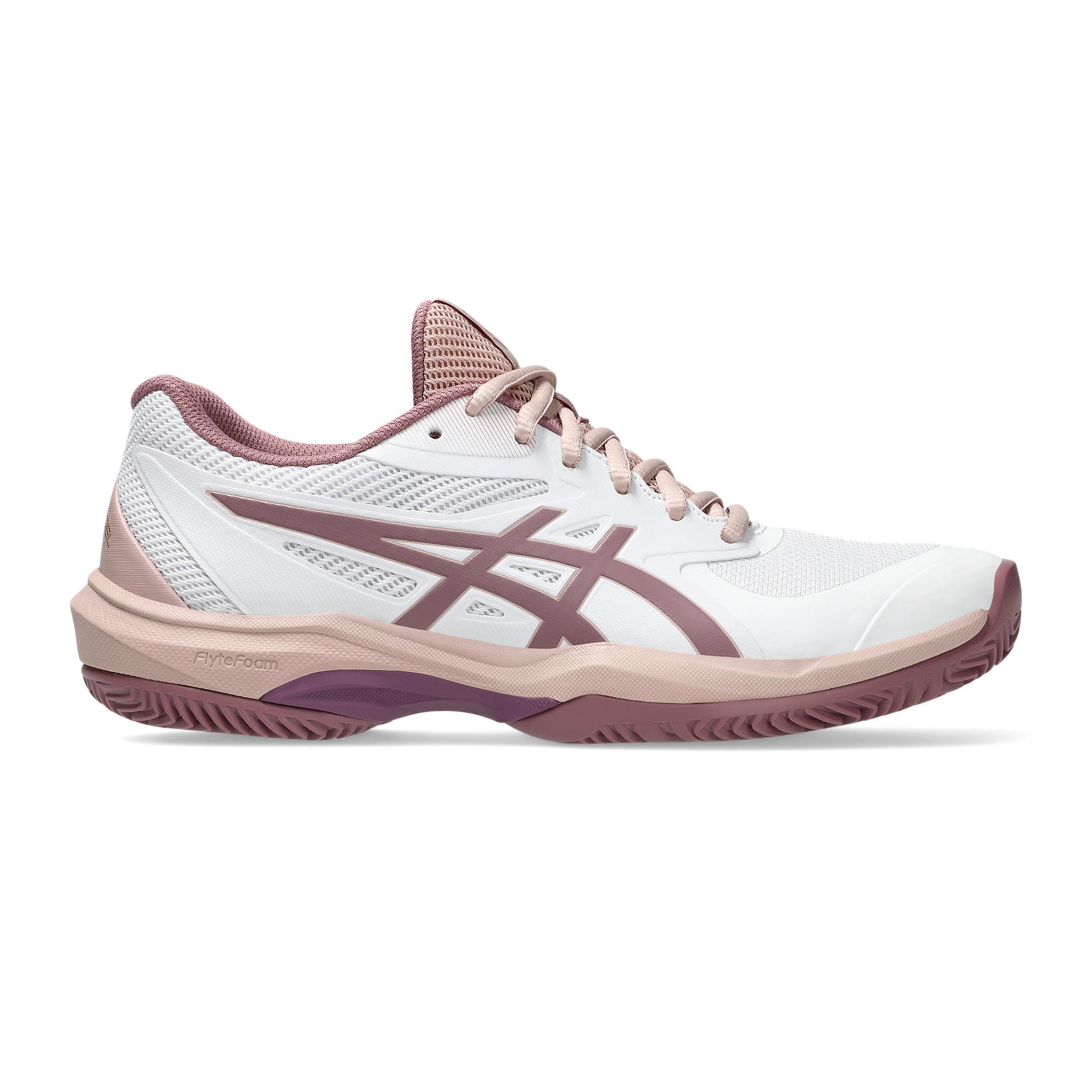 ASICS Game FF Padelschuh Damen - weiß, lila