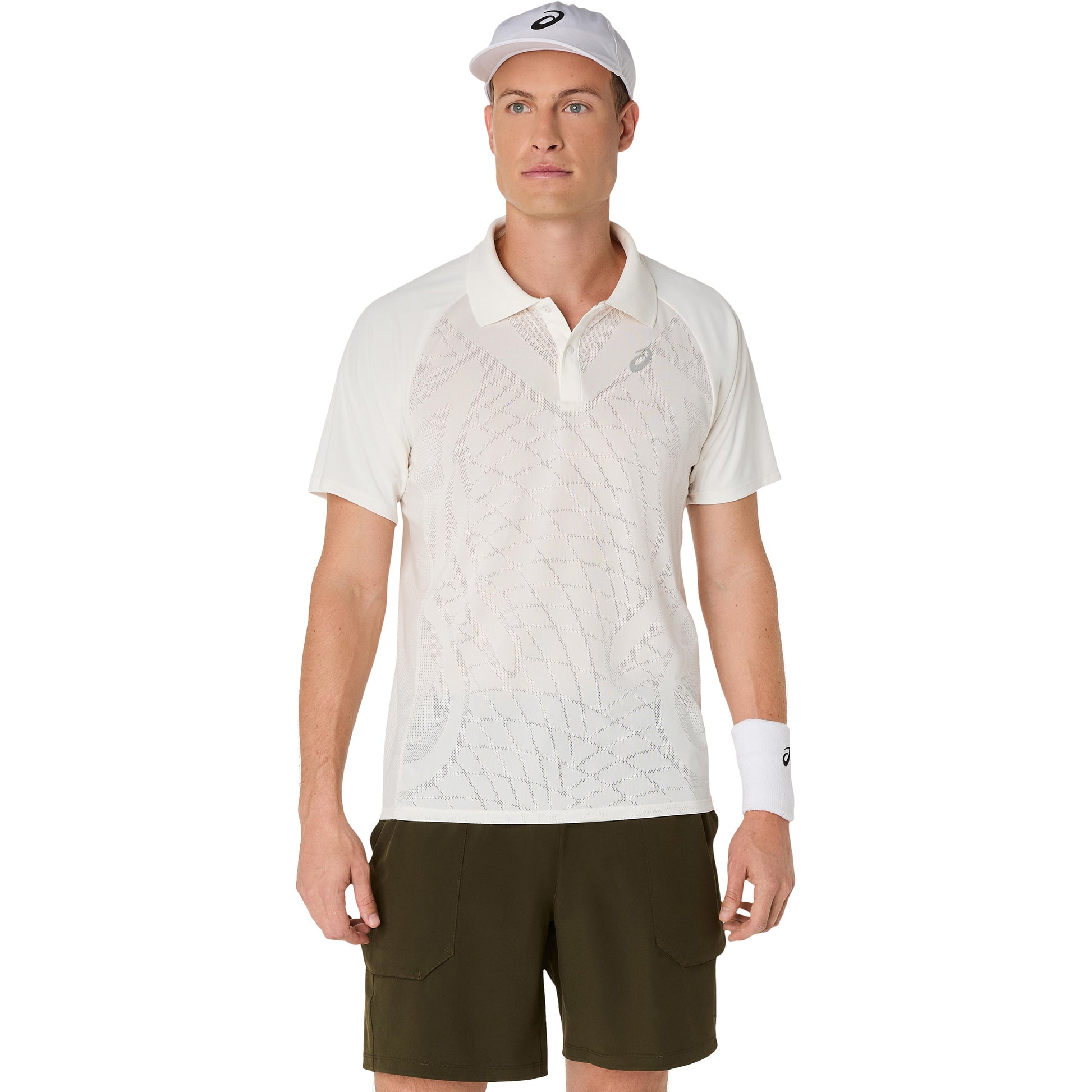 ASICS Match Actibreeze Polo Herren-Creme