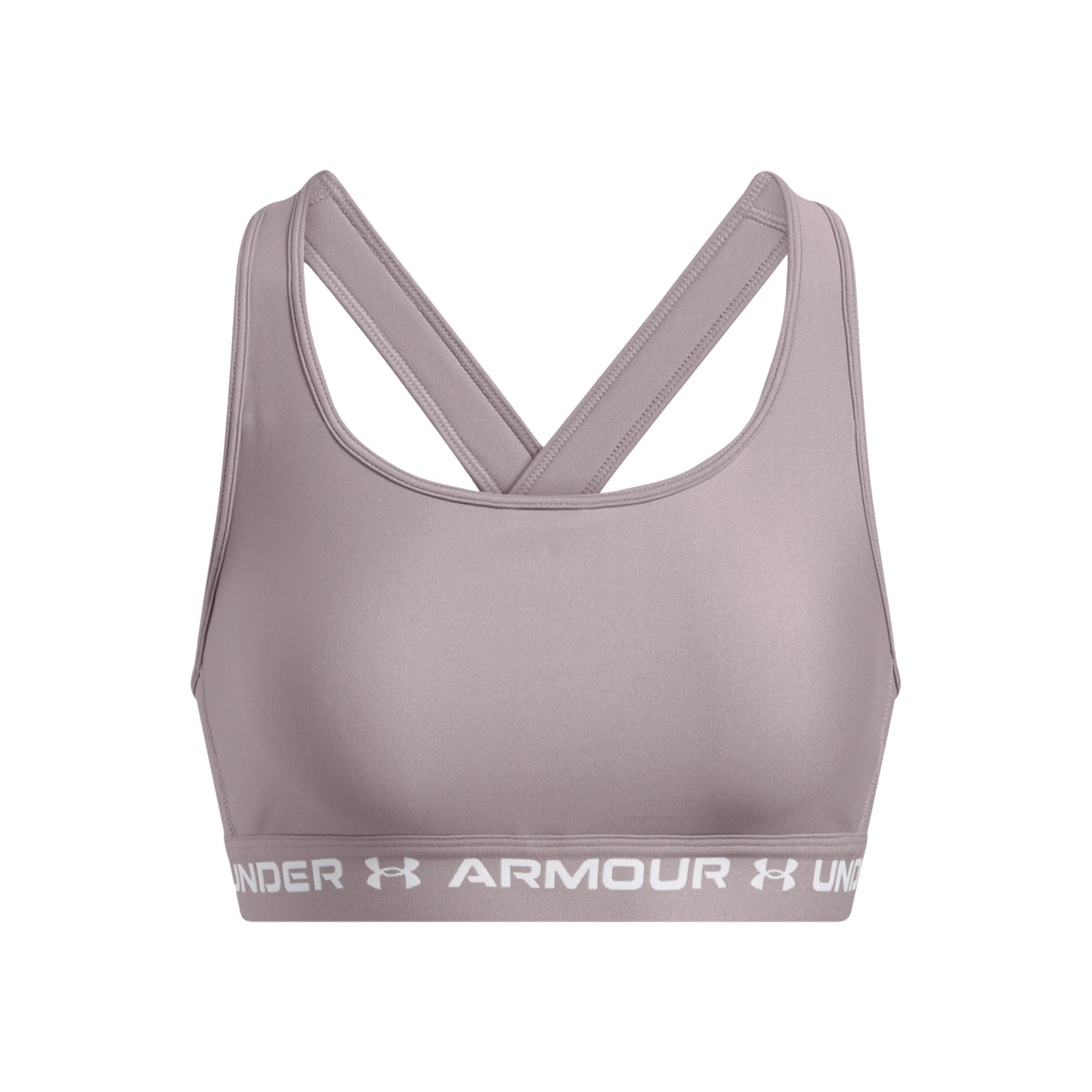 Under Armour Crossback Mid Sport-BH Damen - grau,