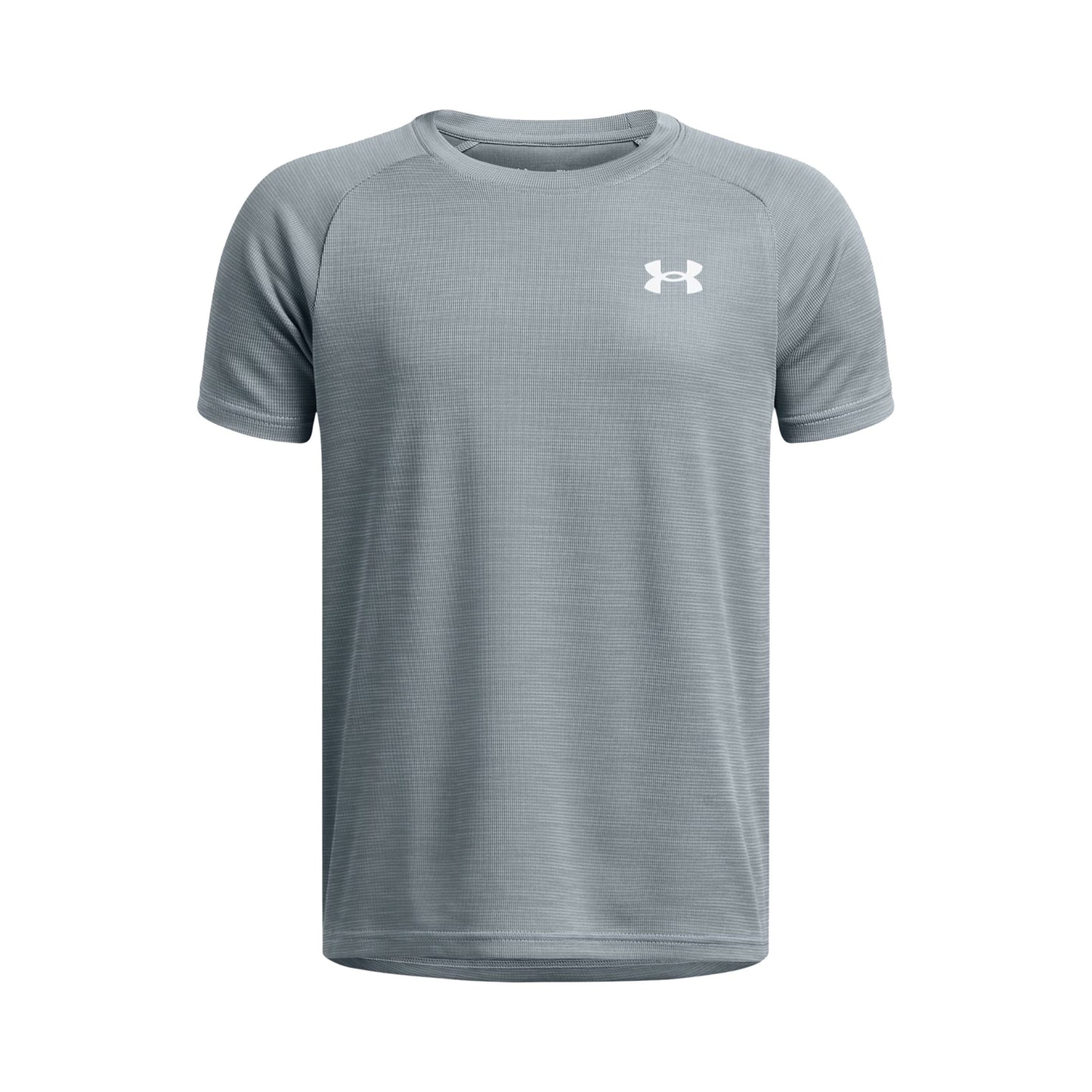 Under Armour Tech Textured T-Shirt Jungen - blaugrau,