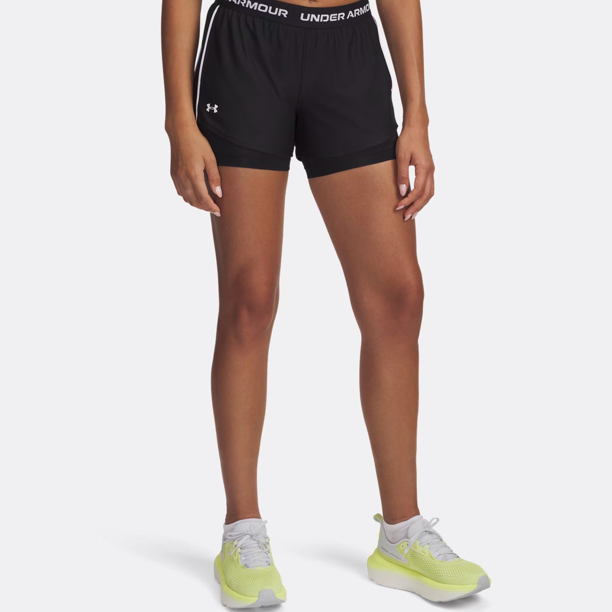 Under Armour Tech Play Up 2in1 Ballshorts Damen-Schwarz