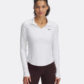 Motion Half-Zip Longsleeve Damen - weiß,