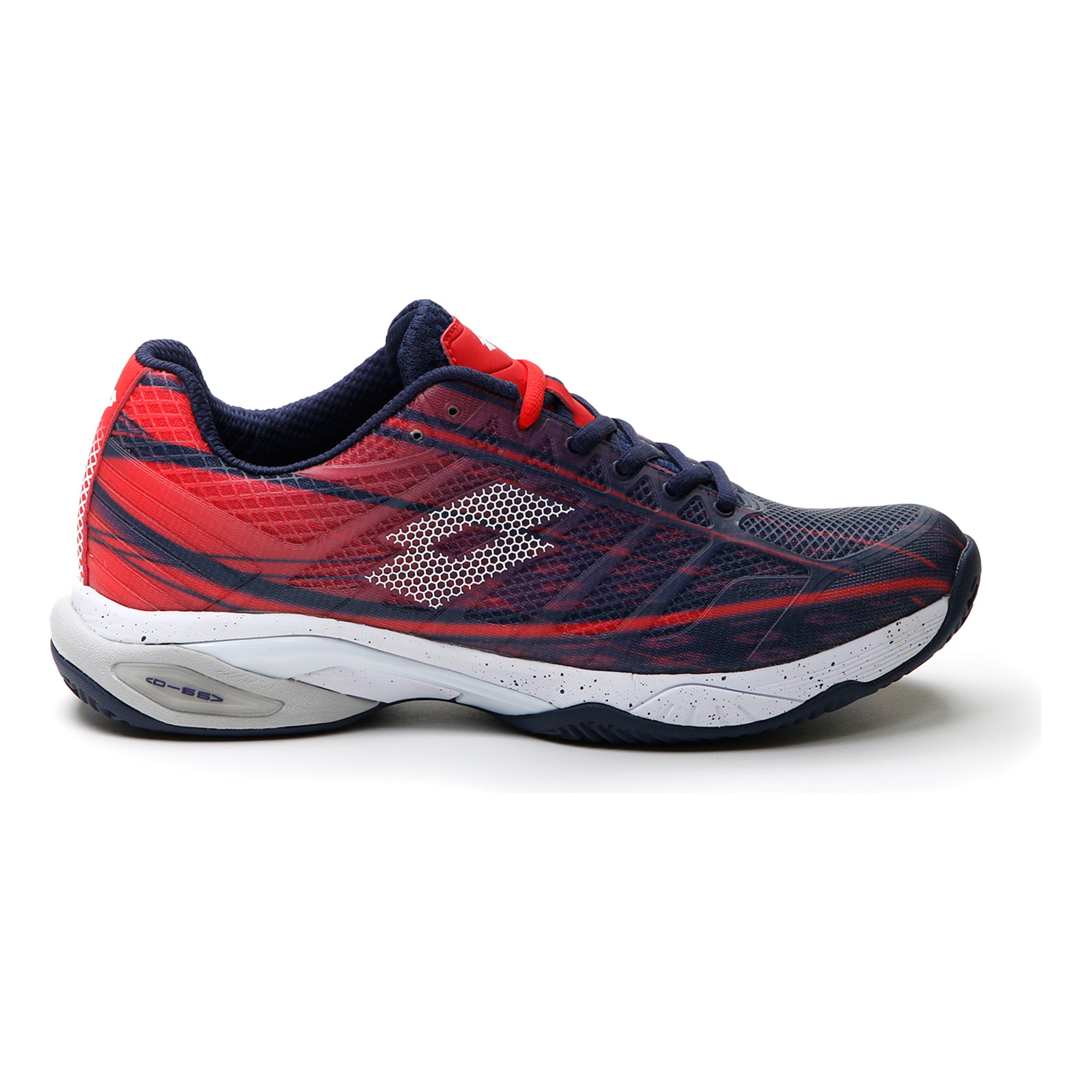 Lotto Mirage 300 CLY Sandplatzschuh Herren-dunkelblau, rot