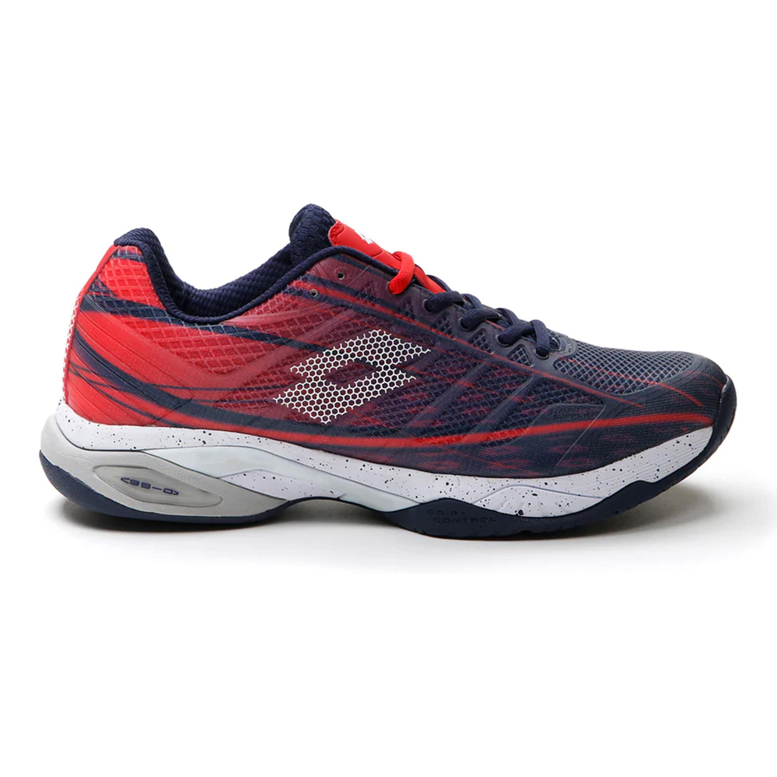 Lotto MIRAGE 300 SPD Allcourtschuh Herren-dunkelblau, rot