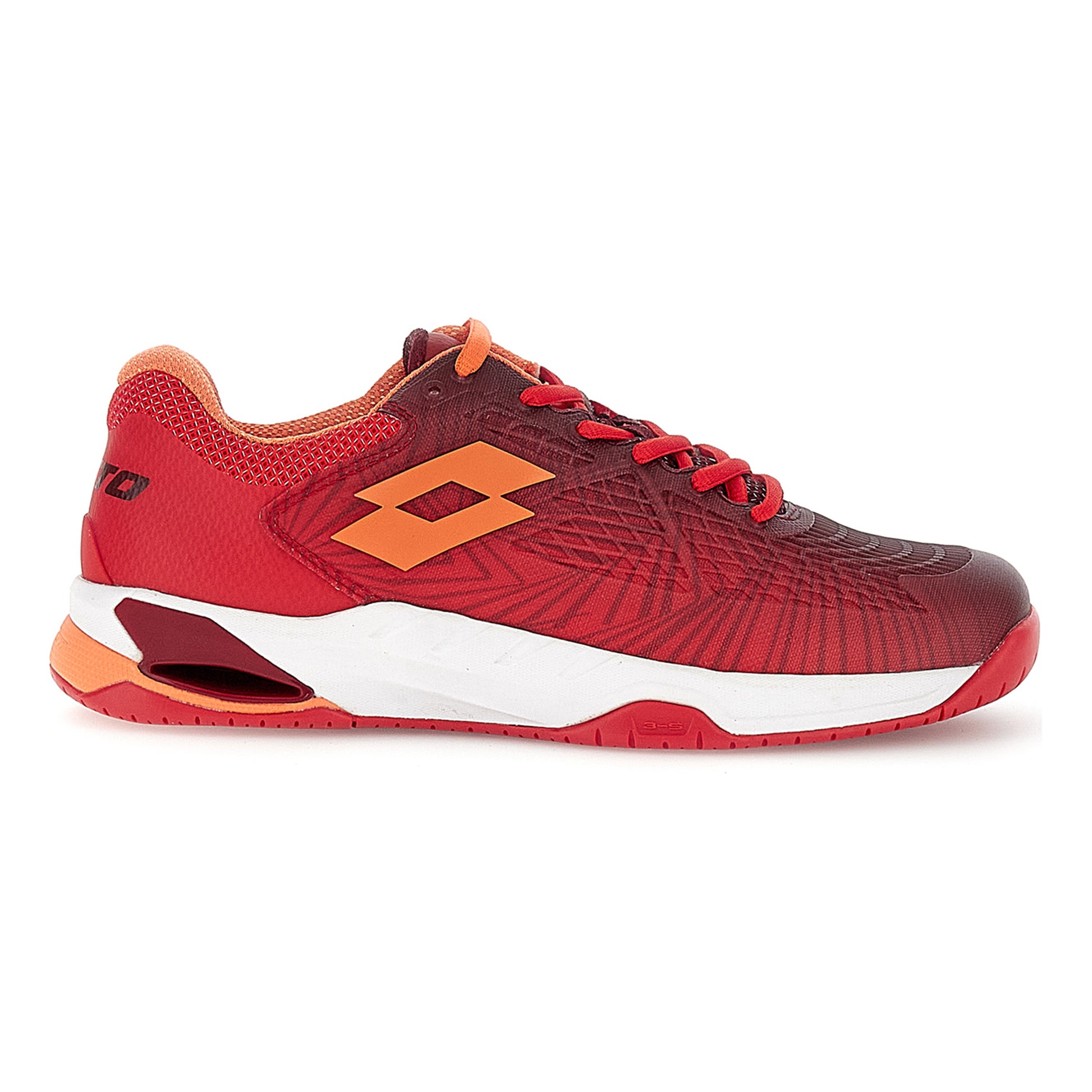 Lotto Mirage 100 II SPD Allcourtschuh Herren - rot, orange