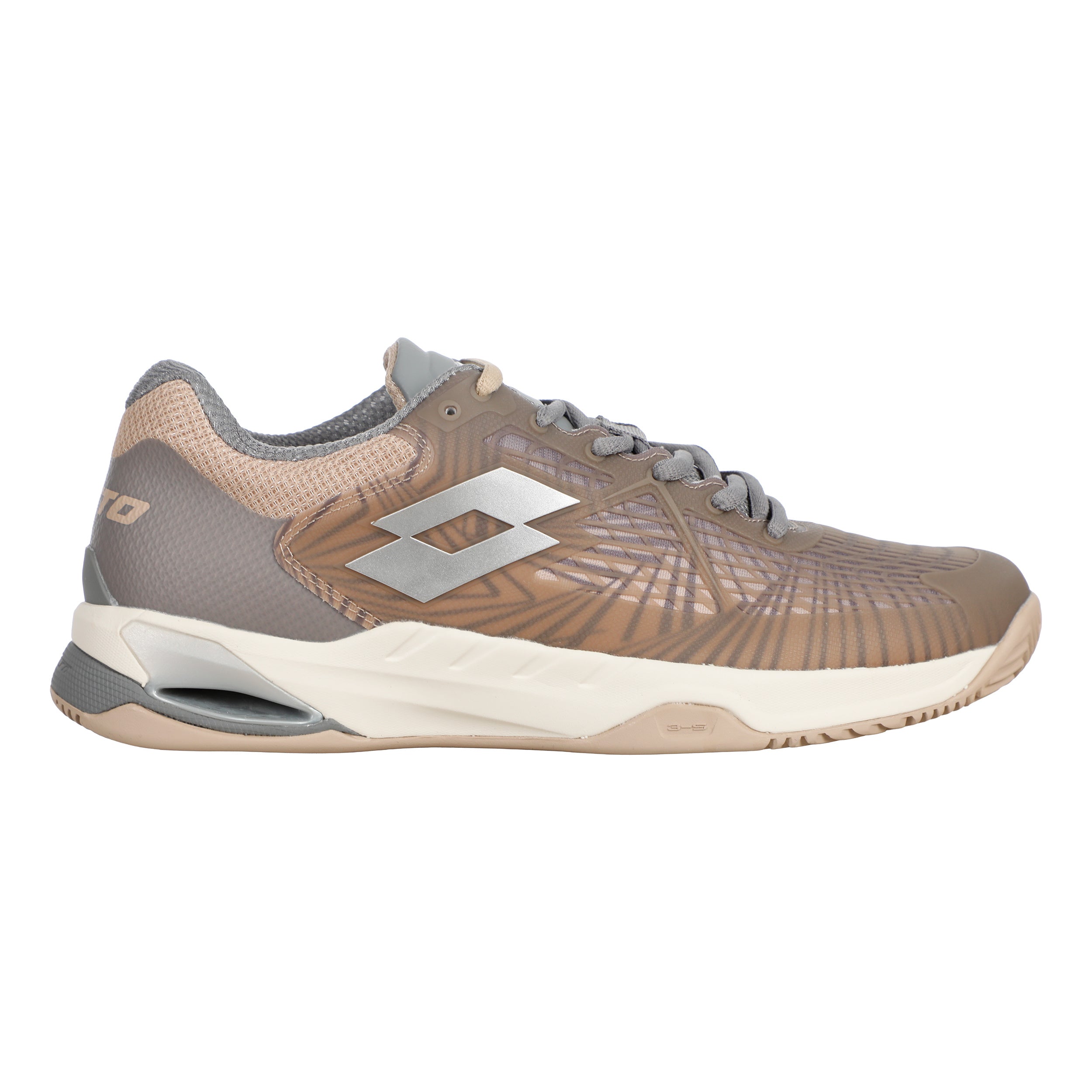 Lotto Mirage 100 II Sandplatzschuh Herren - grau, beige
