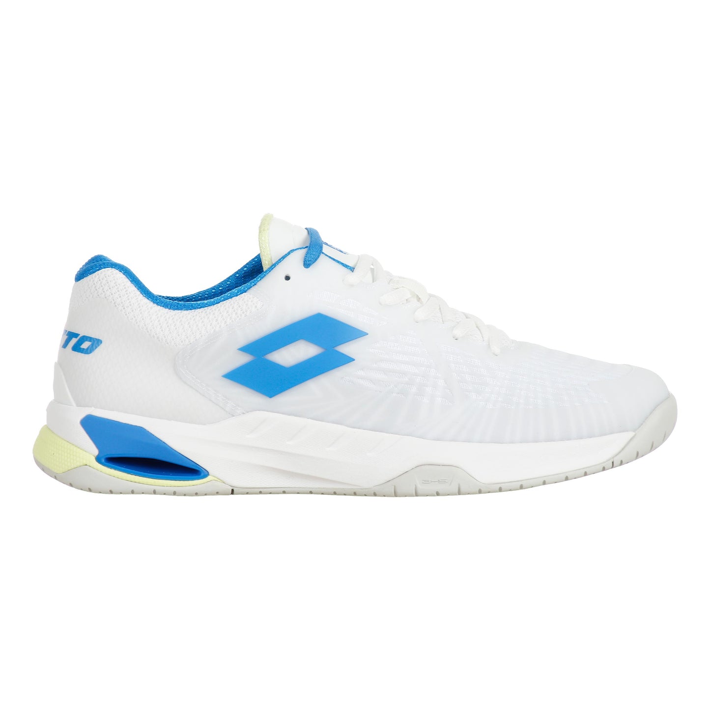 Lotto Mirage 100 II SPD Allcourtschuh Herren-Weiß,Blau