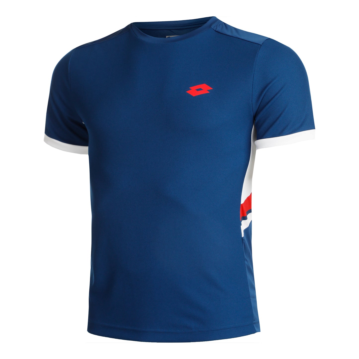 Lotto Squadra III T-Shirt Herren-Blau,Rot