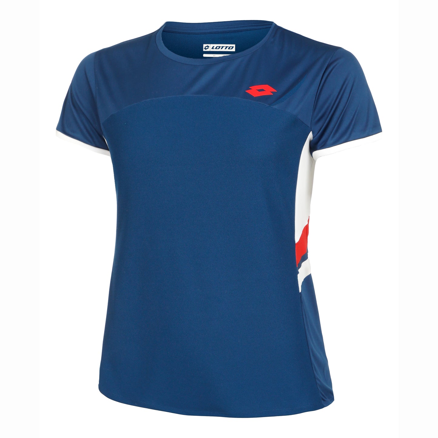Lotto Squadra III T-Shirt Damen-Blau,Weiß