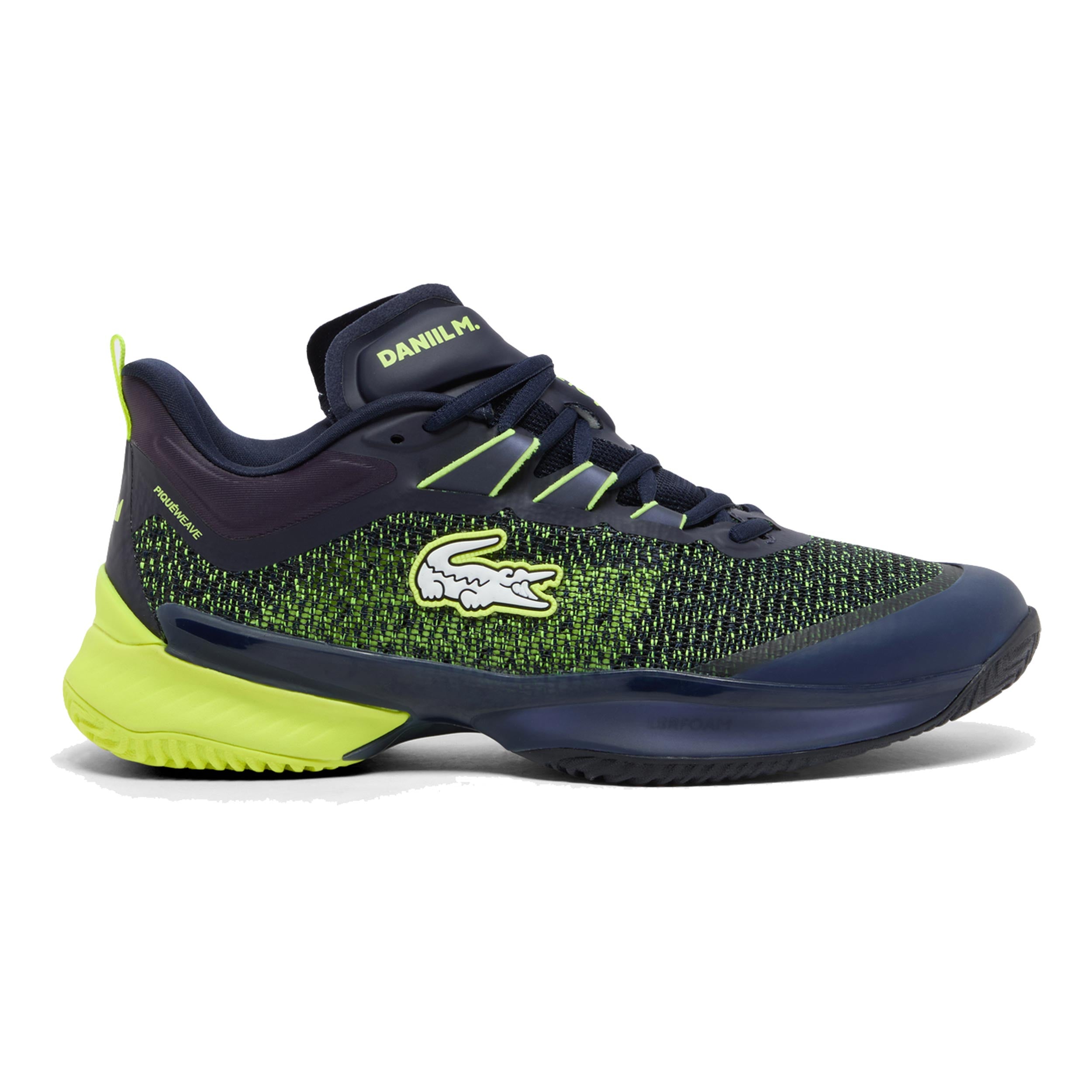 Lacoste Medvedev AG-LT Ultra Sandplatzschuh Herren - dunkelblau, gelb
