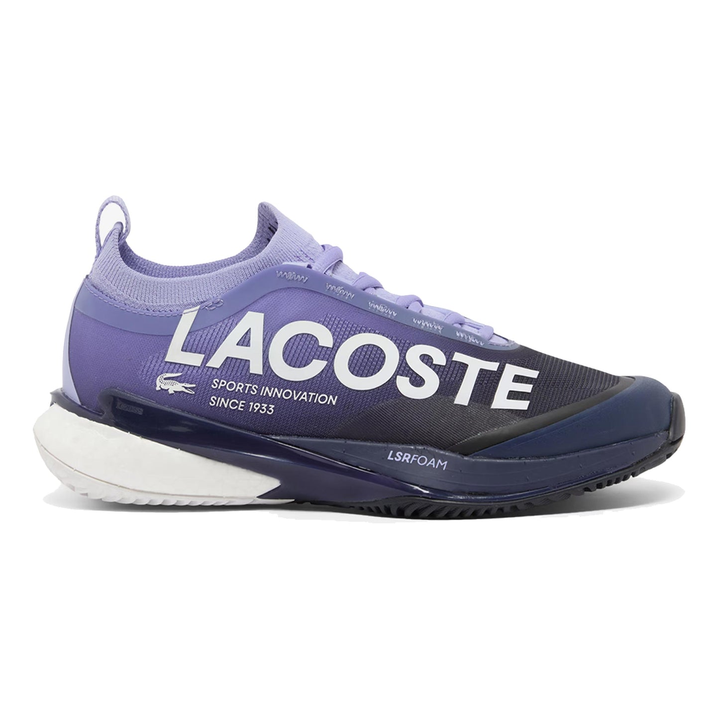 Lacoste AG-LT Lite Sandplatzschuh Damen-Lila,Dunkelblau