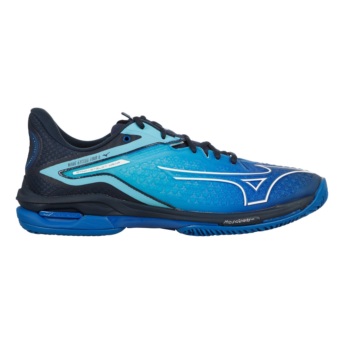 Mizuno Wave Exceed Tour 6 Sandplatzschuh Herren - blau, schwarz