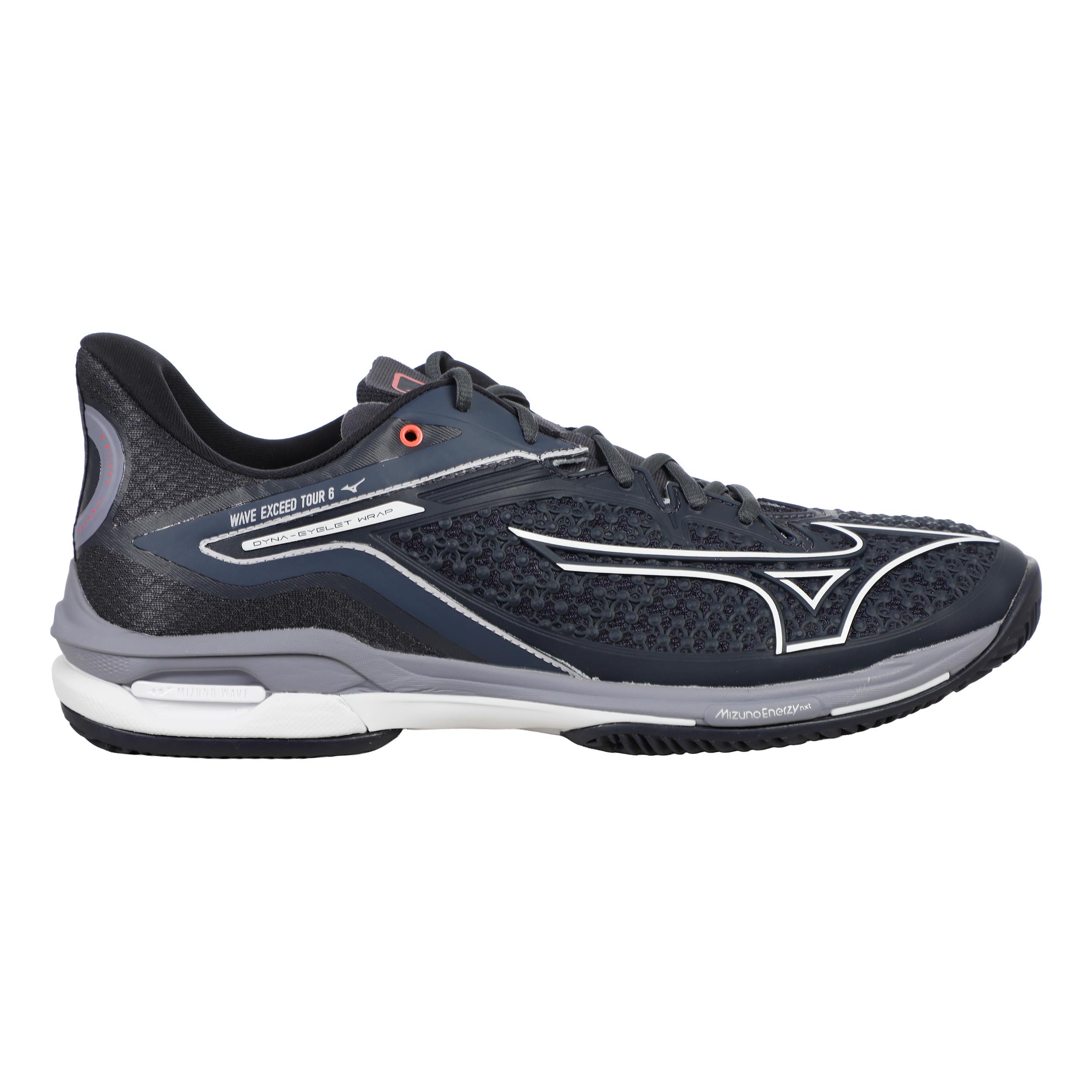 Mizuno Wave Exceed Tour 6 Sandplatzschuh Herren-Grau,Weiß