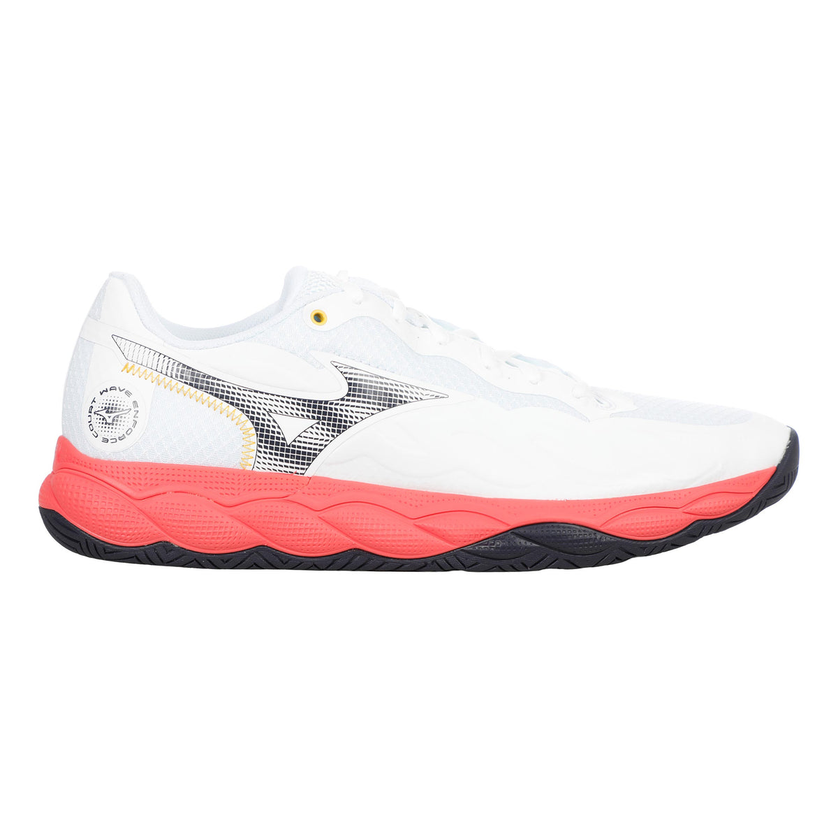 Mizuno Wave Enforce Court Allcourtschuh Herren-Weiß,Blau