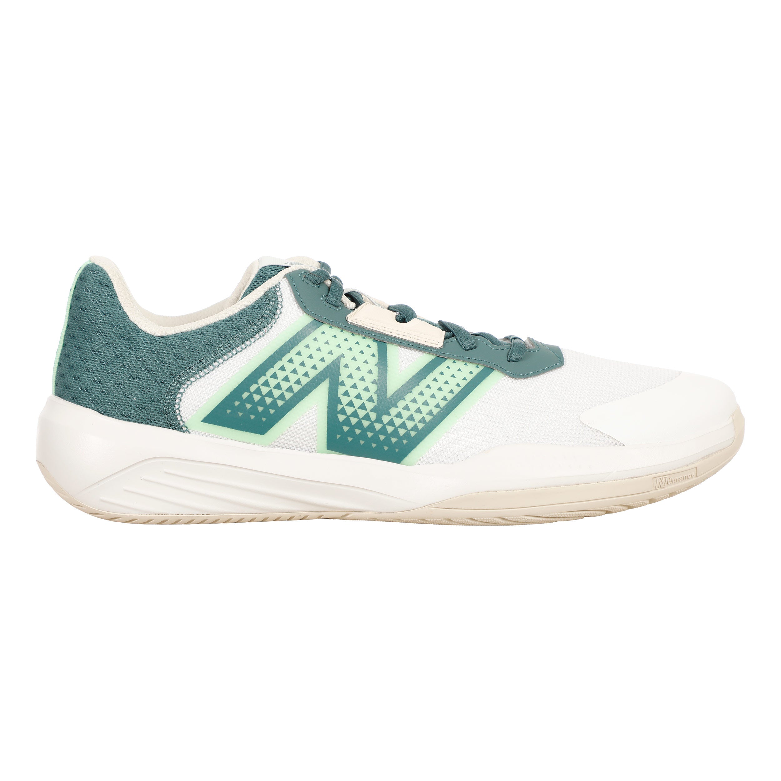 New Balance 696 Allcourtschuh Herren-Weiß,Grün