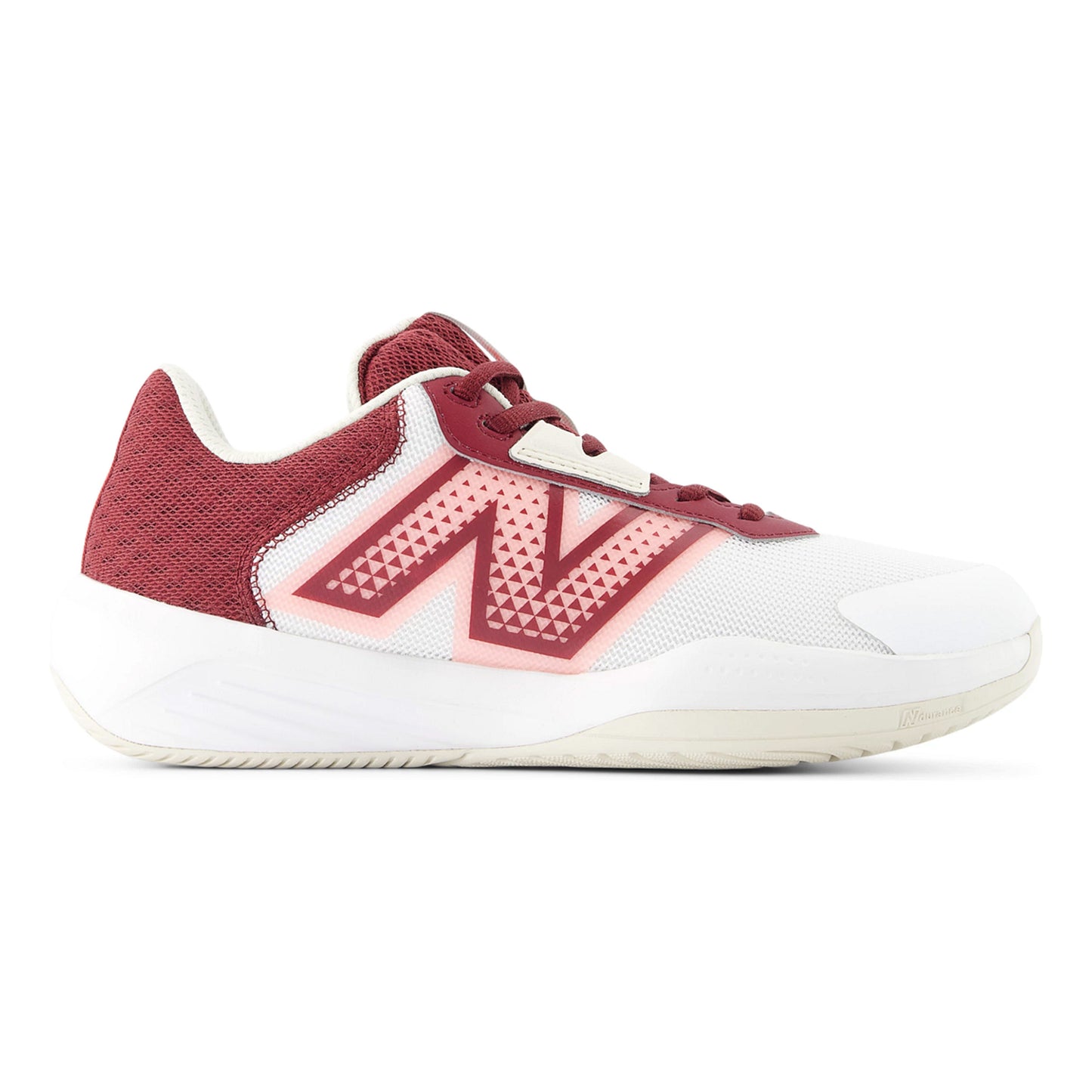New Balance 696 Allcourtschuh Damen-Weiß,Rot