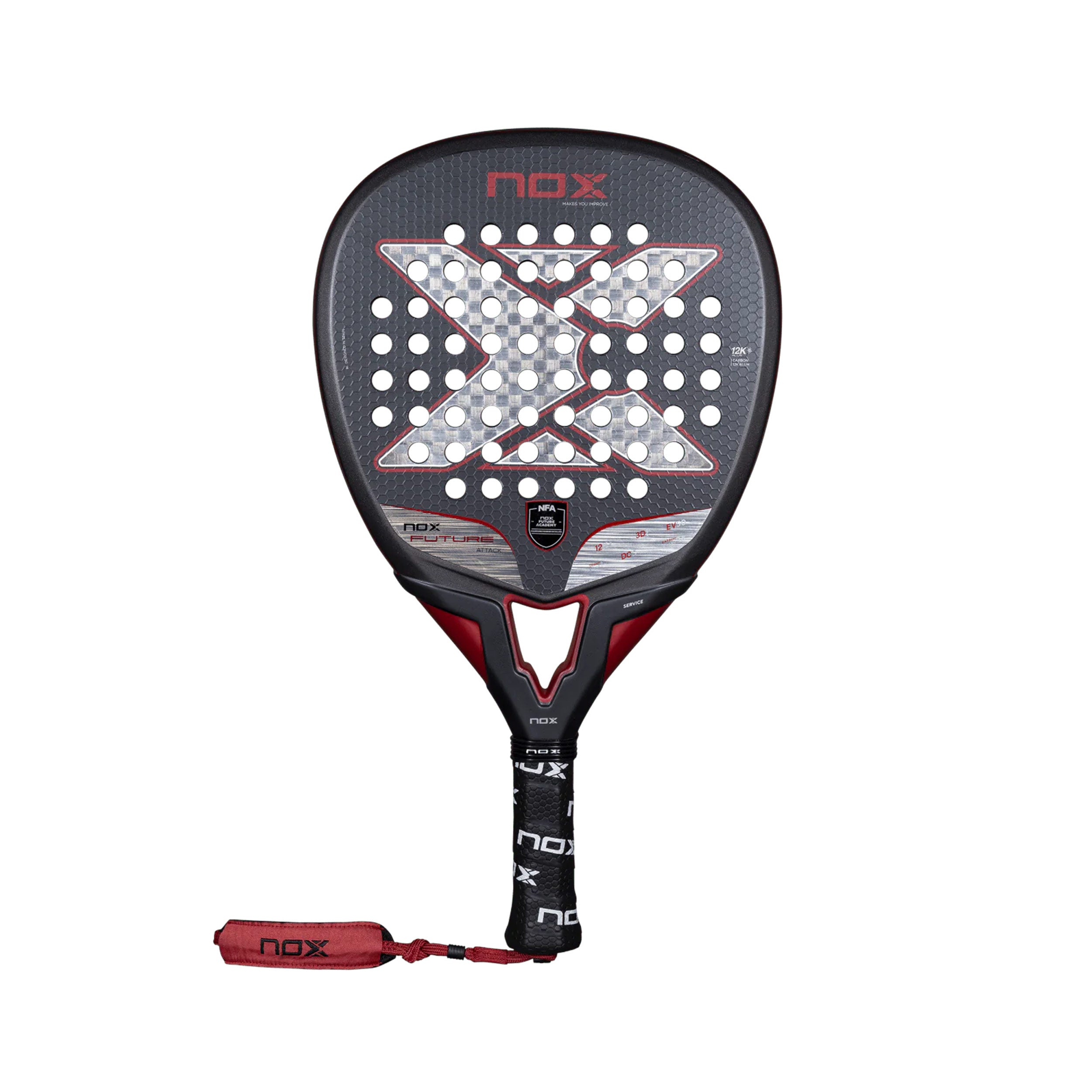 NOX Future 12K Alum Attack NFA Edition Padelschläger gebraucht