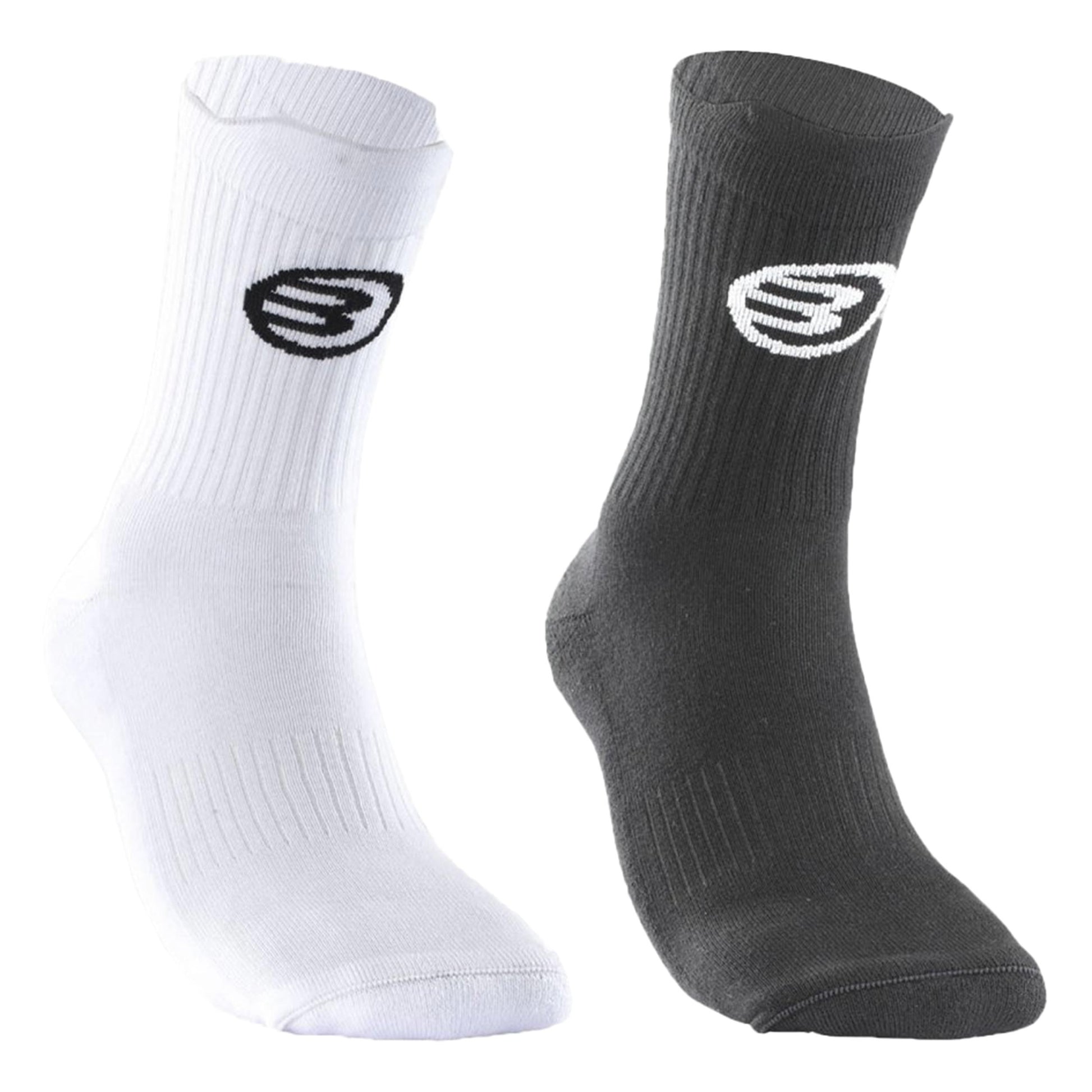 Bullpadel Bp253 (Pack 2) Sportsocken Unisex - schwarz, weiß